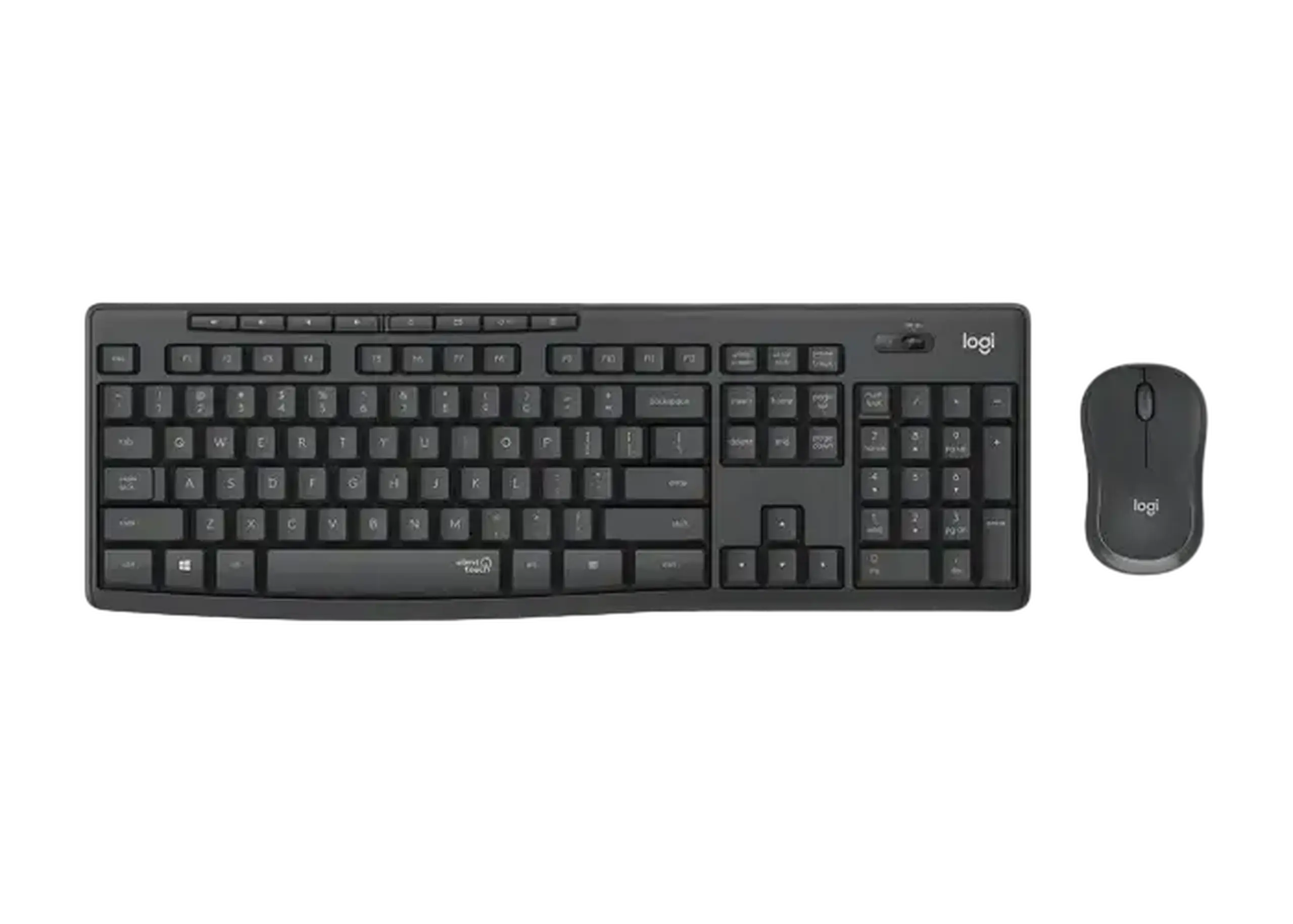 Set Tastatură + Mouse Logitech MK295, Fără fir, Grafit