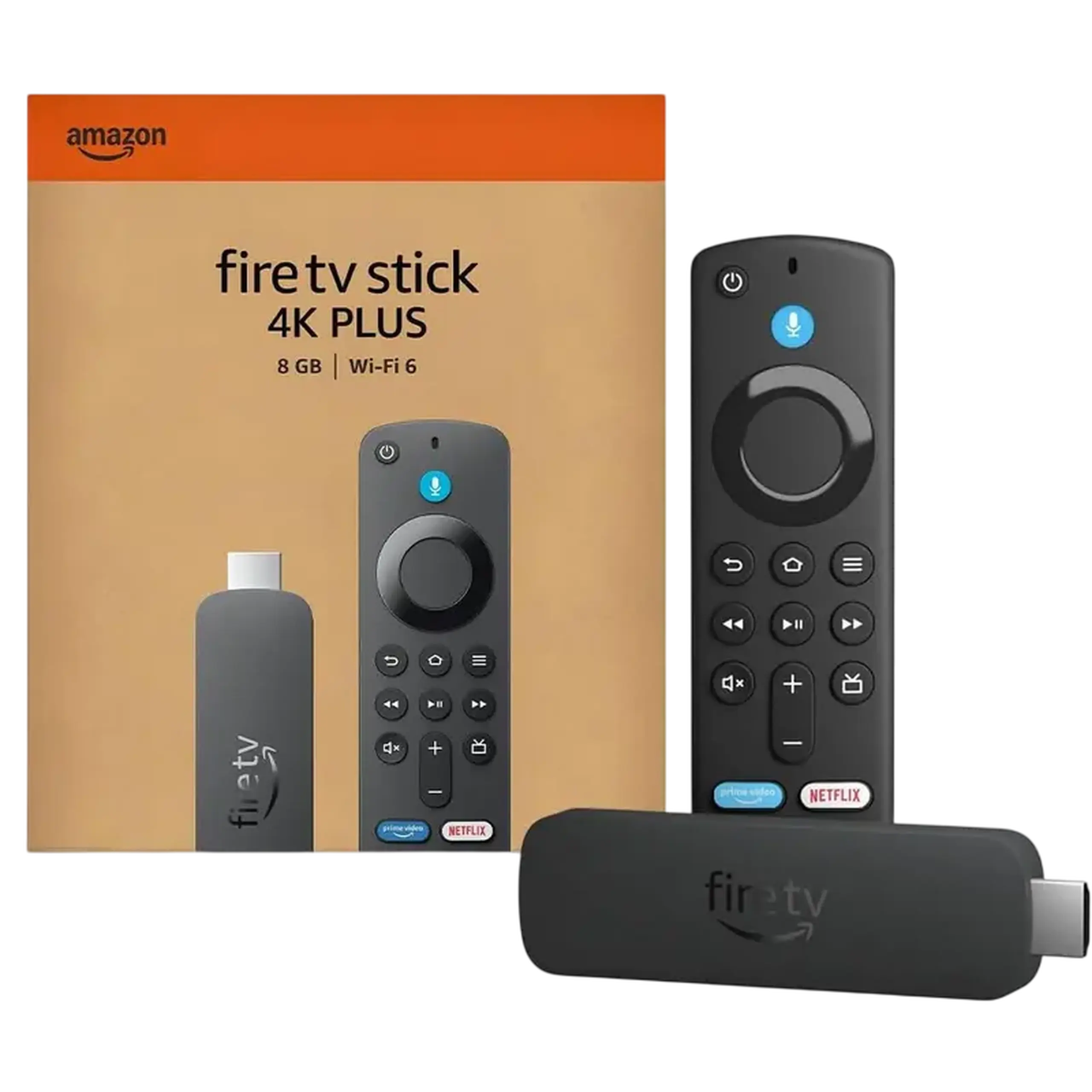 Stick TV Amazon Fire TV Stick 4K Plus 2025, Negru