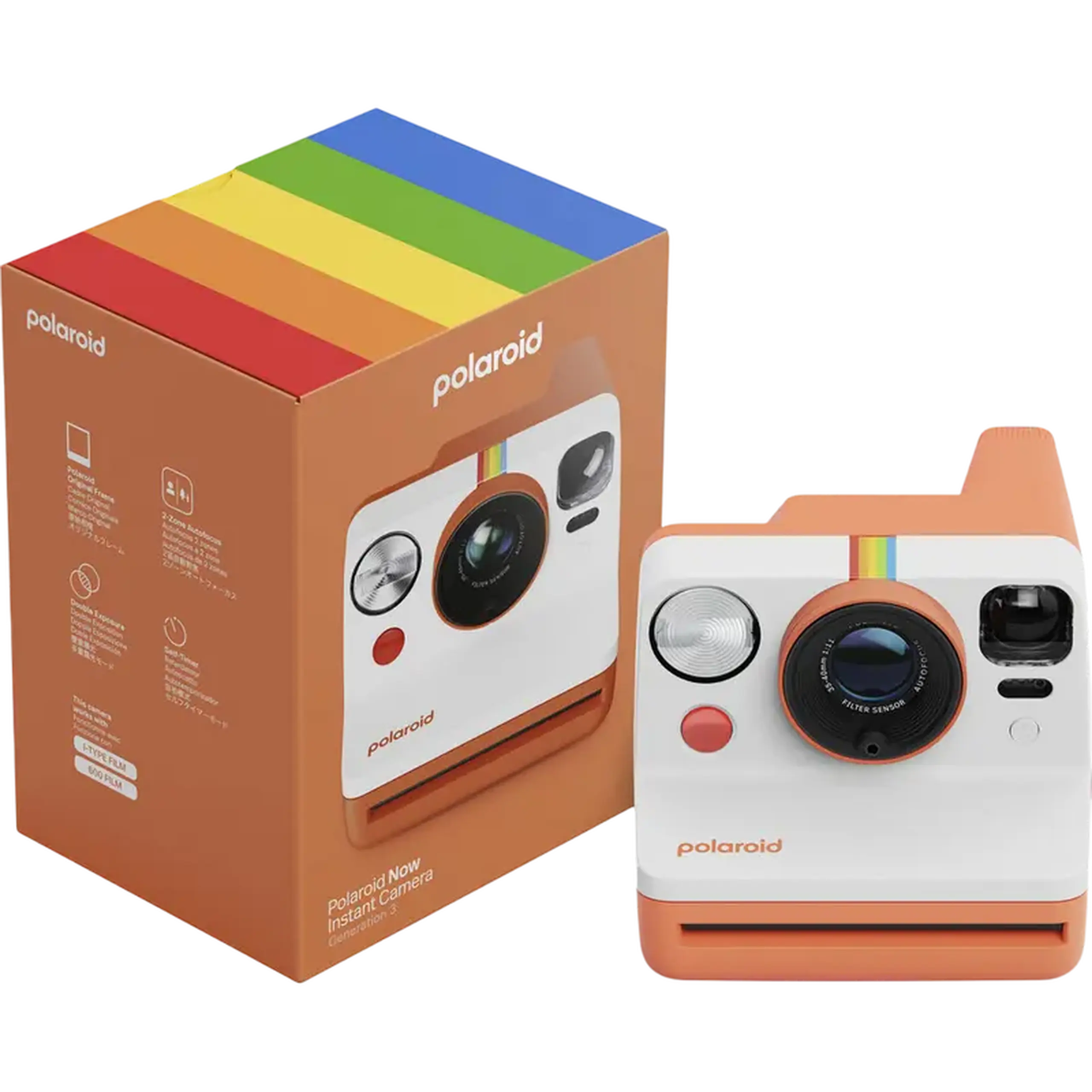 Cameră Foto Polaroid Now Gen 3, Coral