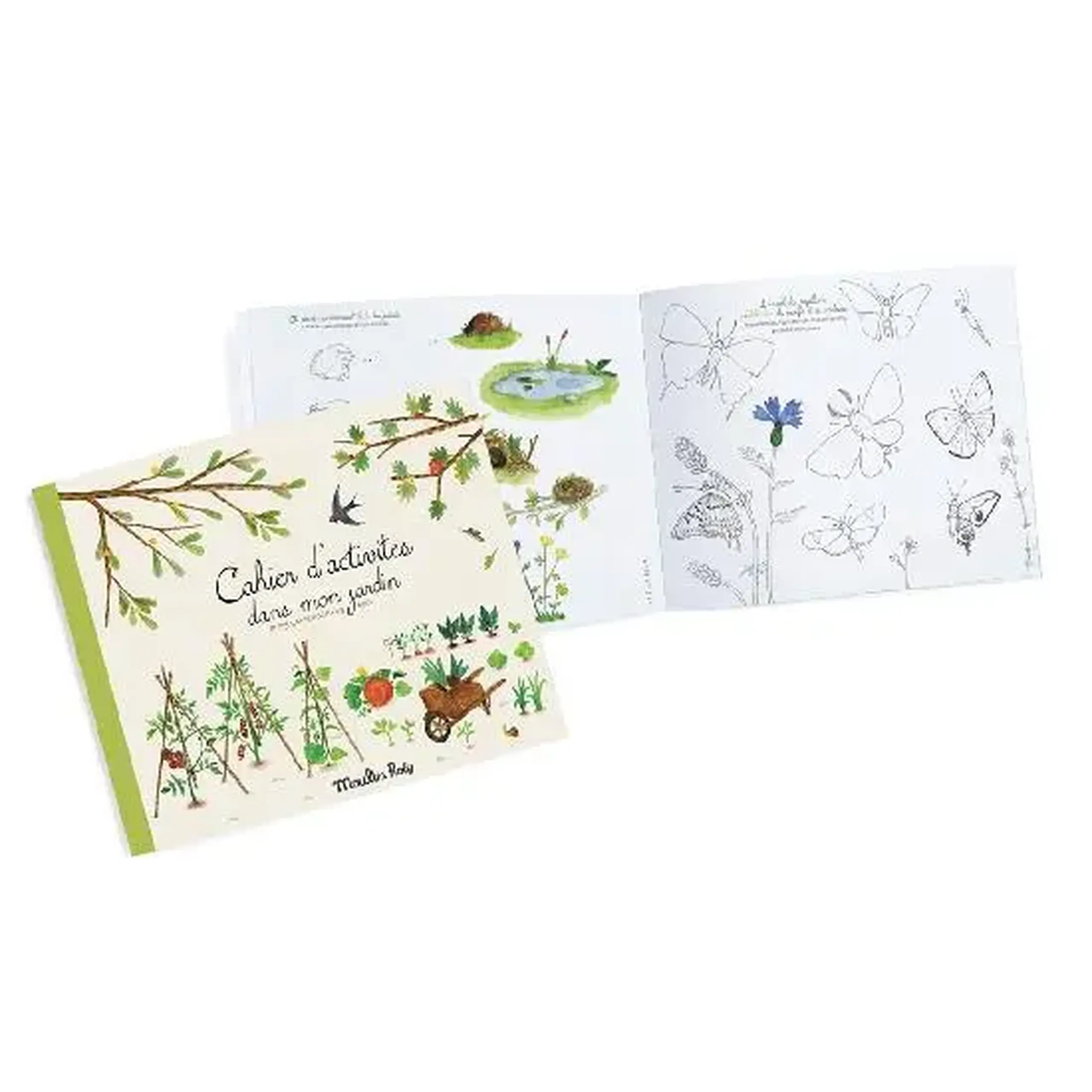 Caiet de activități „În grădina mea” — Moulin Roty