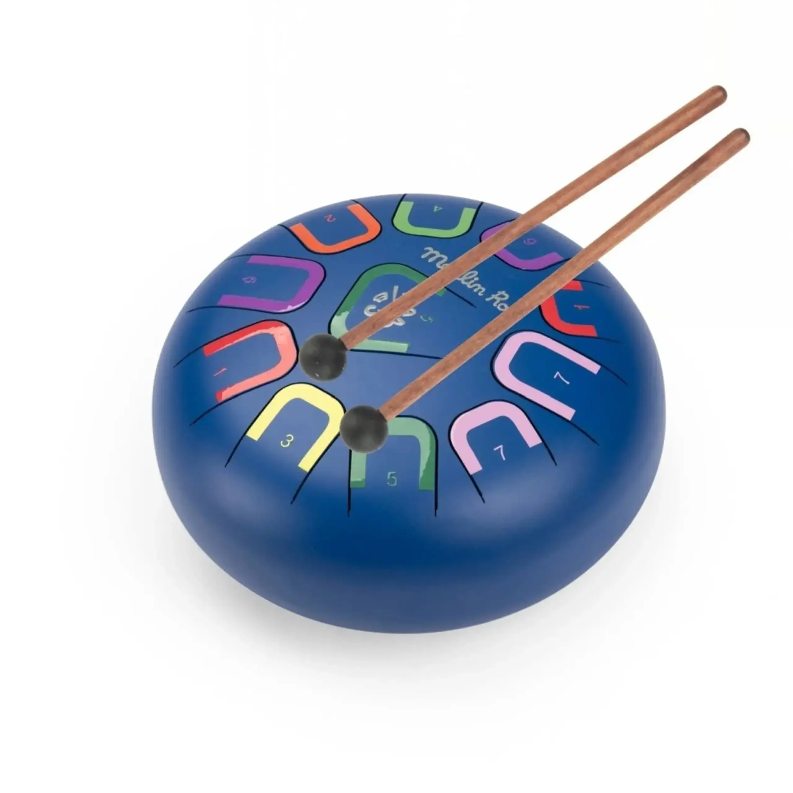 Tambur mare cu lame sonore Puce & Pilou — Moulin Roty