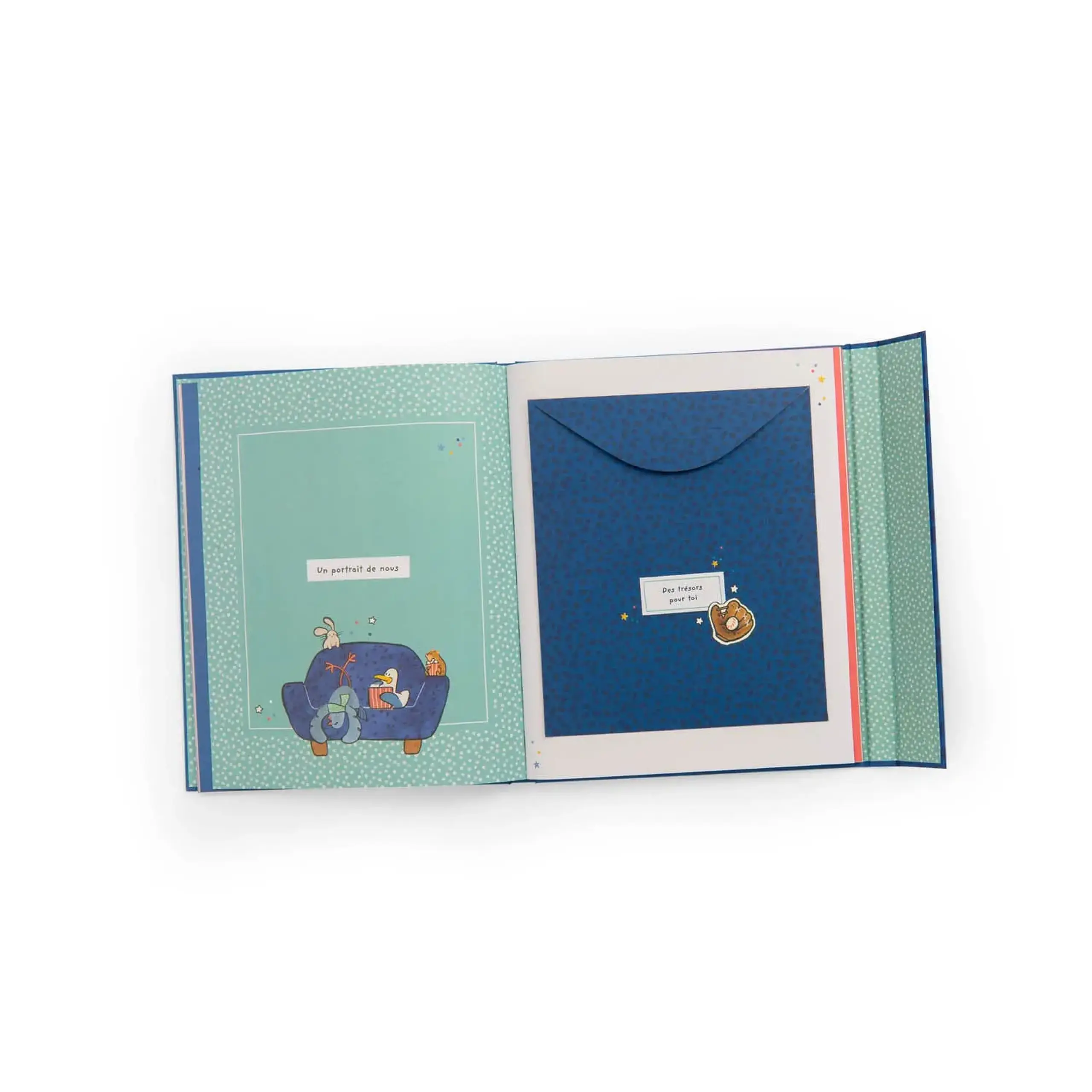 Album de amintiri pentru primii 6 ani, Puce & Pilou — Moulin Roty