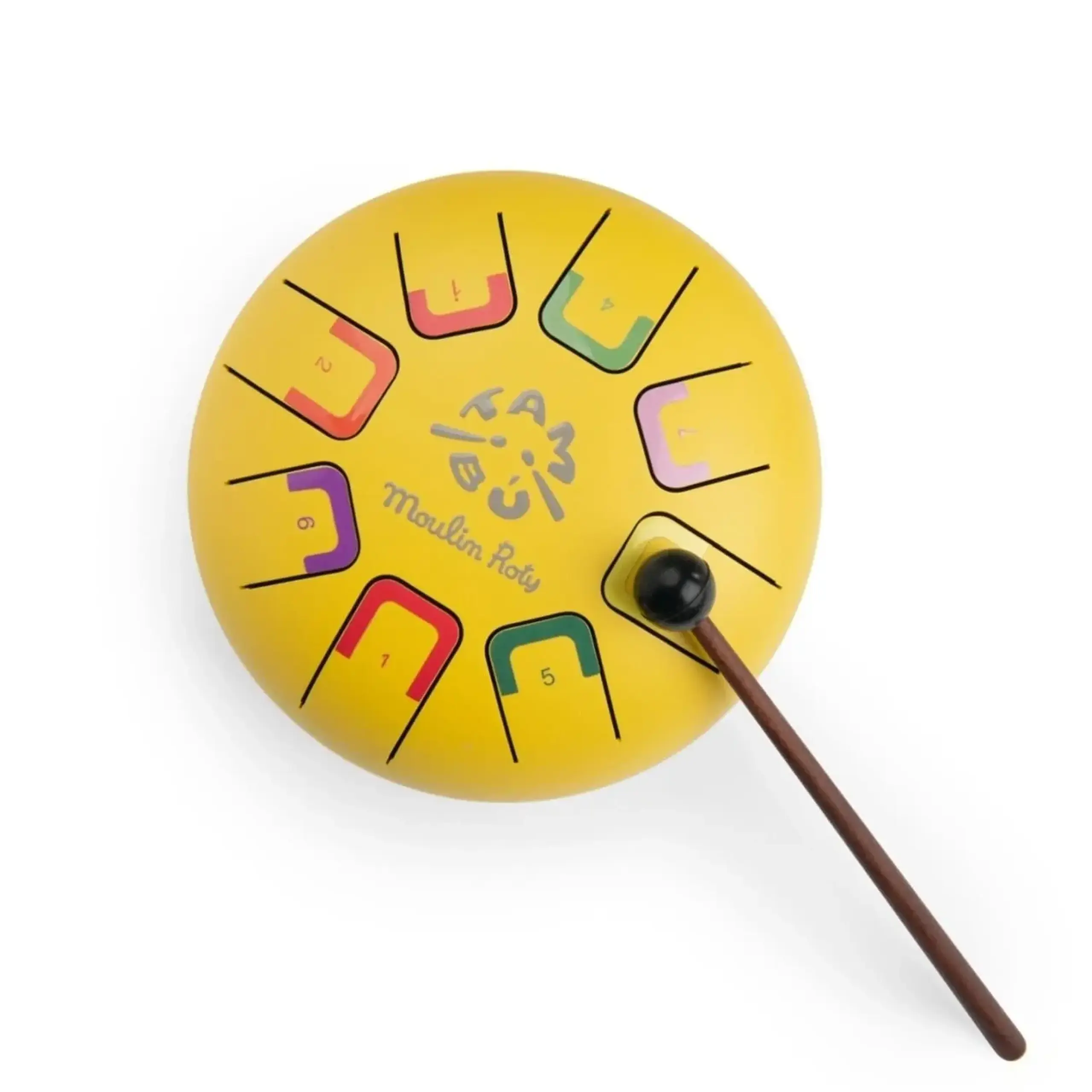 Tambur cu lamele metalice, Les Popipop — Moulin Roty