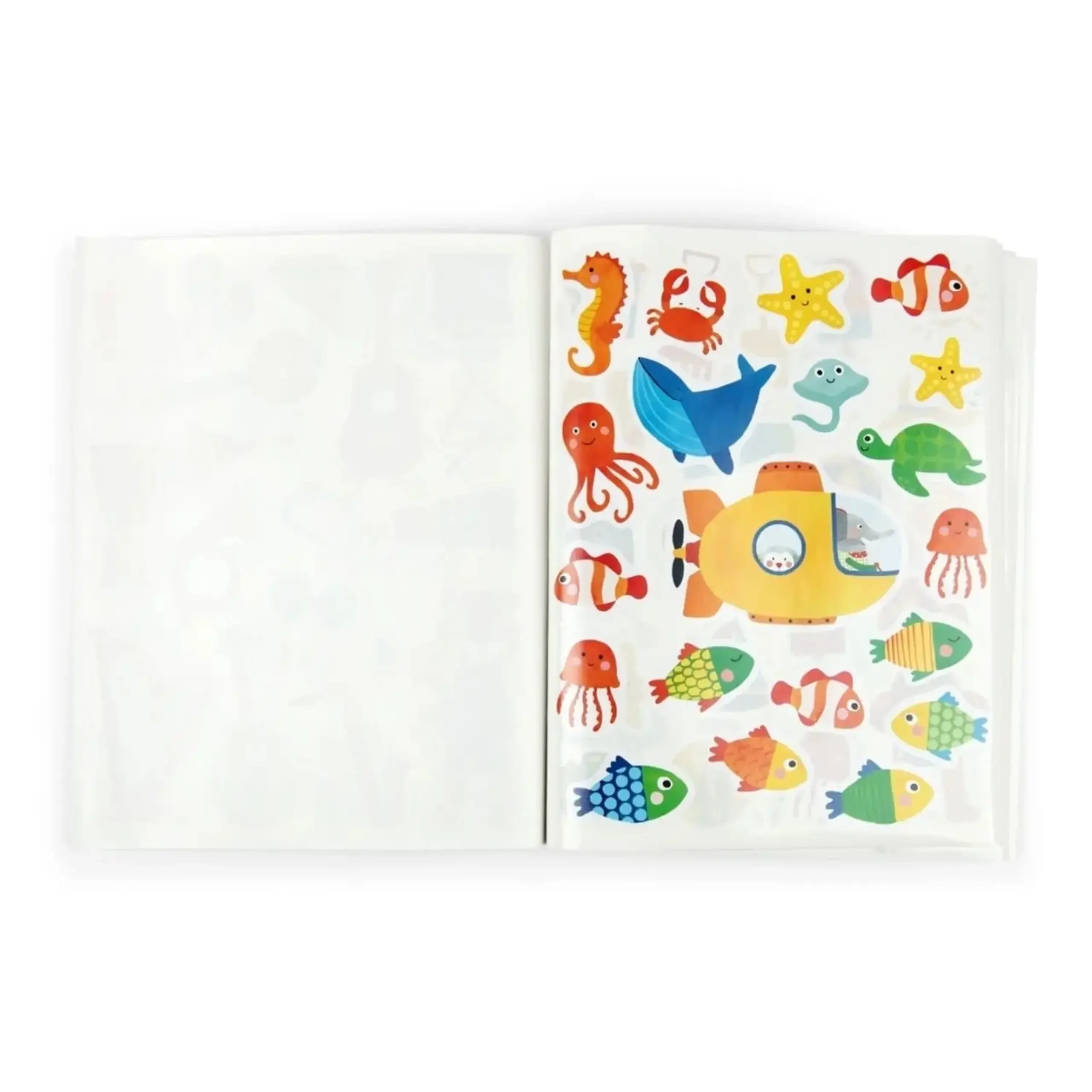 Carte cu 300 de stickere reutilizabile, Les Popipop — Moulin Roty
