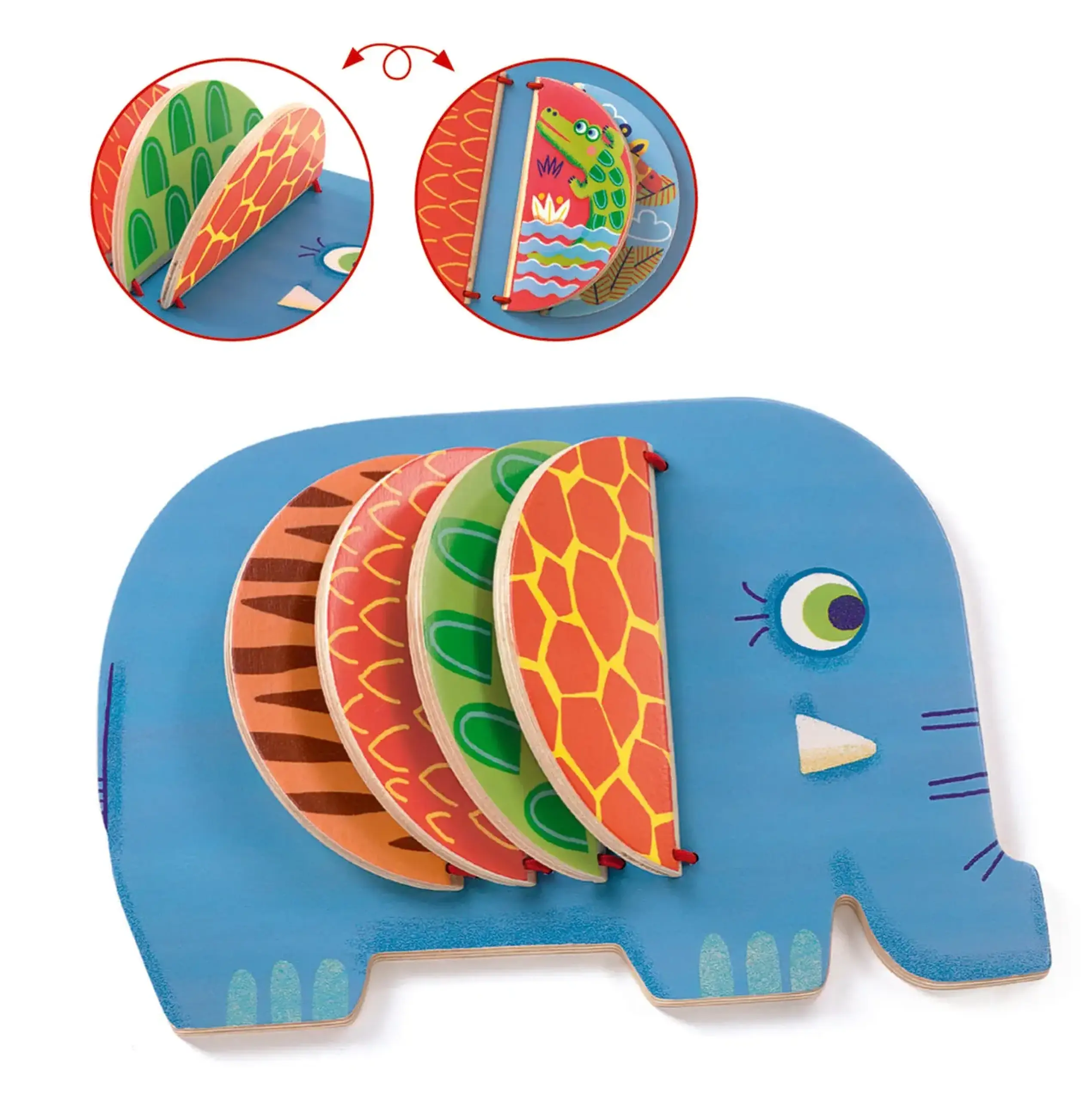 Carte senzorială „Moussa” — Djeco