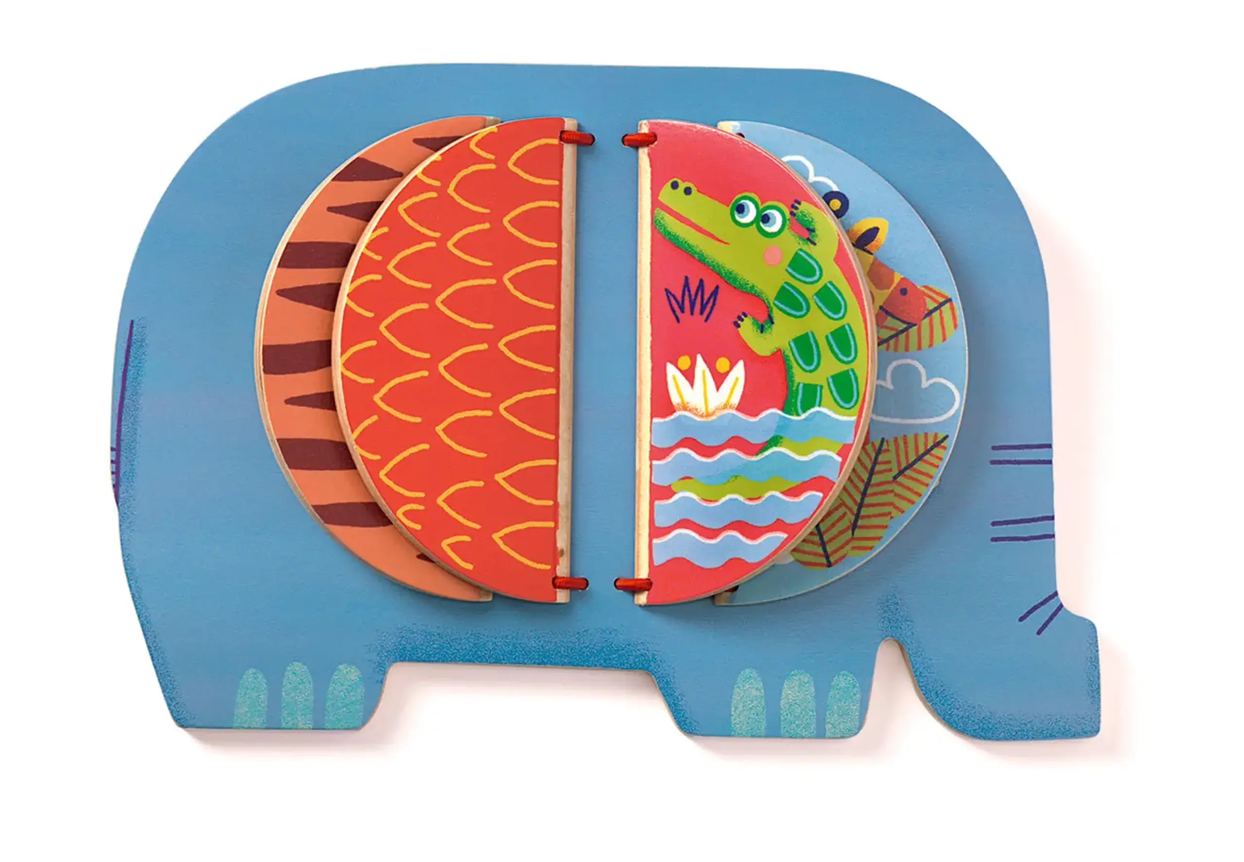 Carte senzorială „Moussa” — Djeco