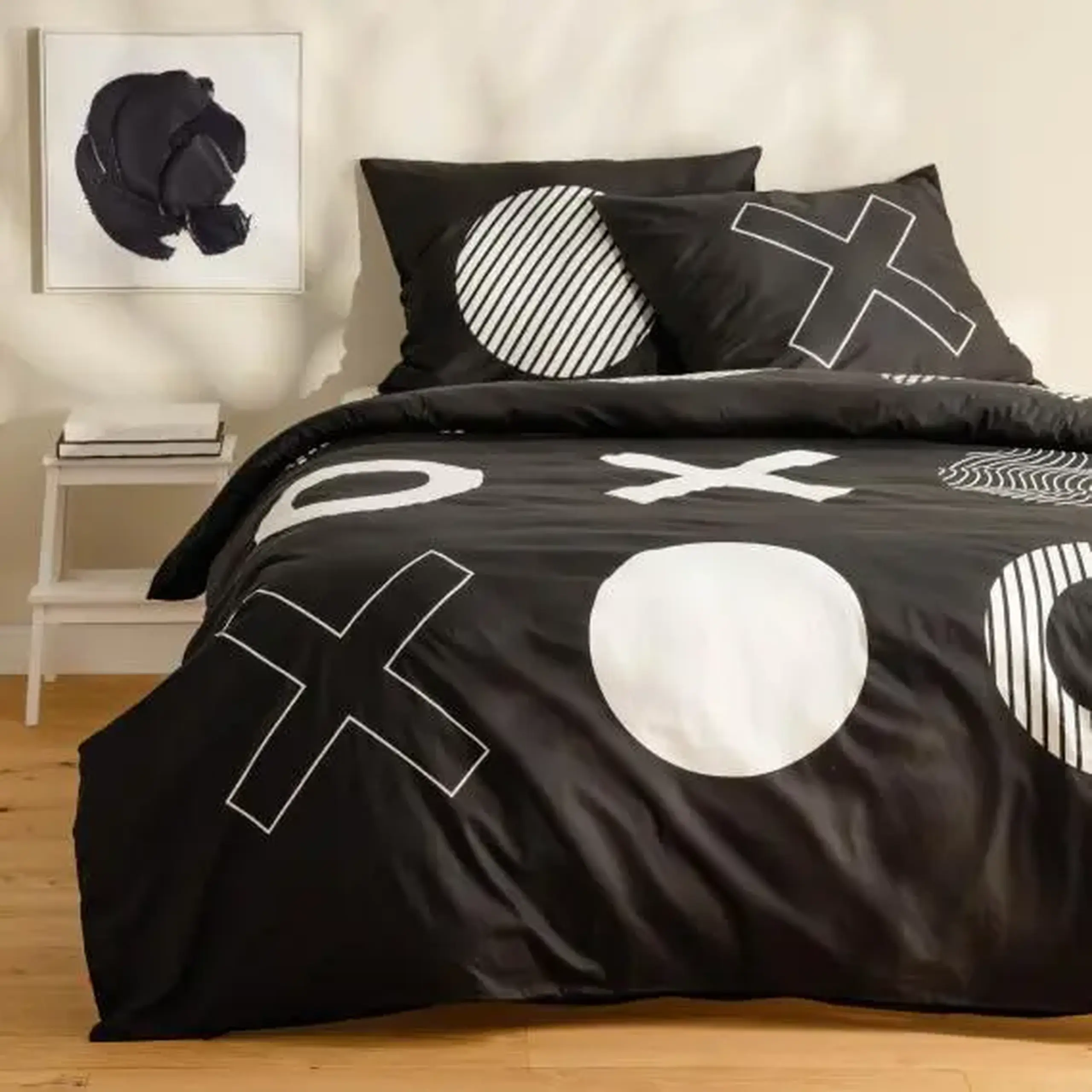 Lenjerie de pat TICTACTOE