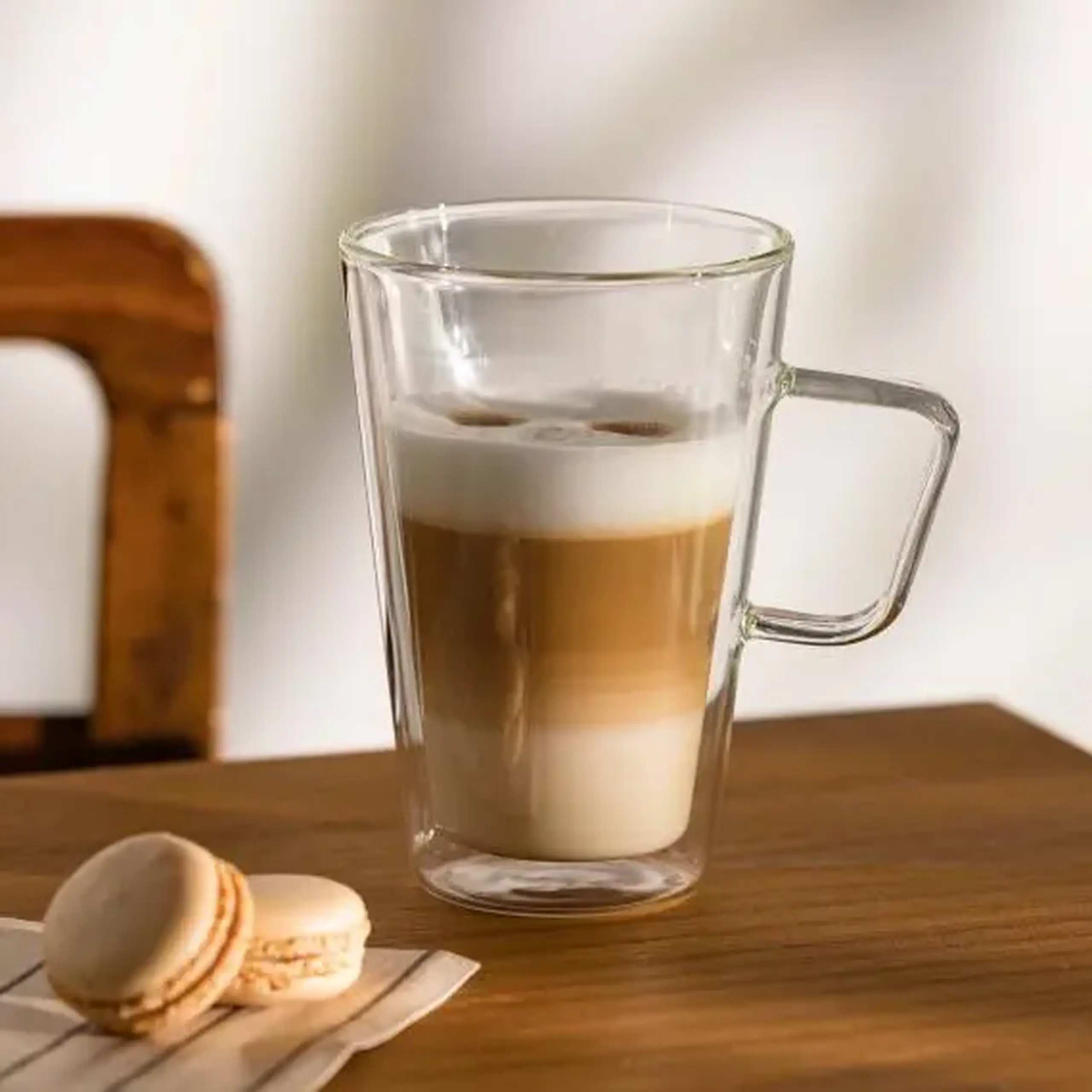 Cană cu sticlă dublă SIMPLISI LATTE