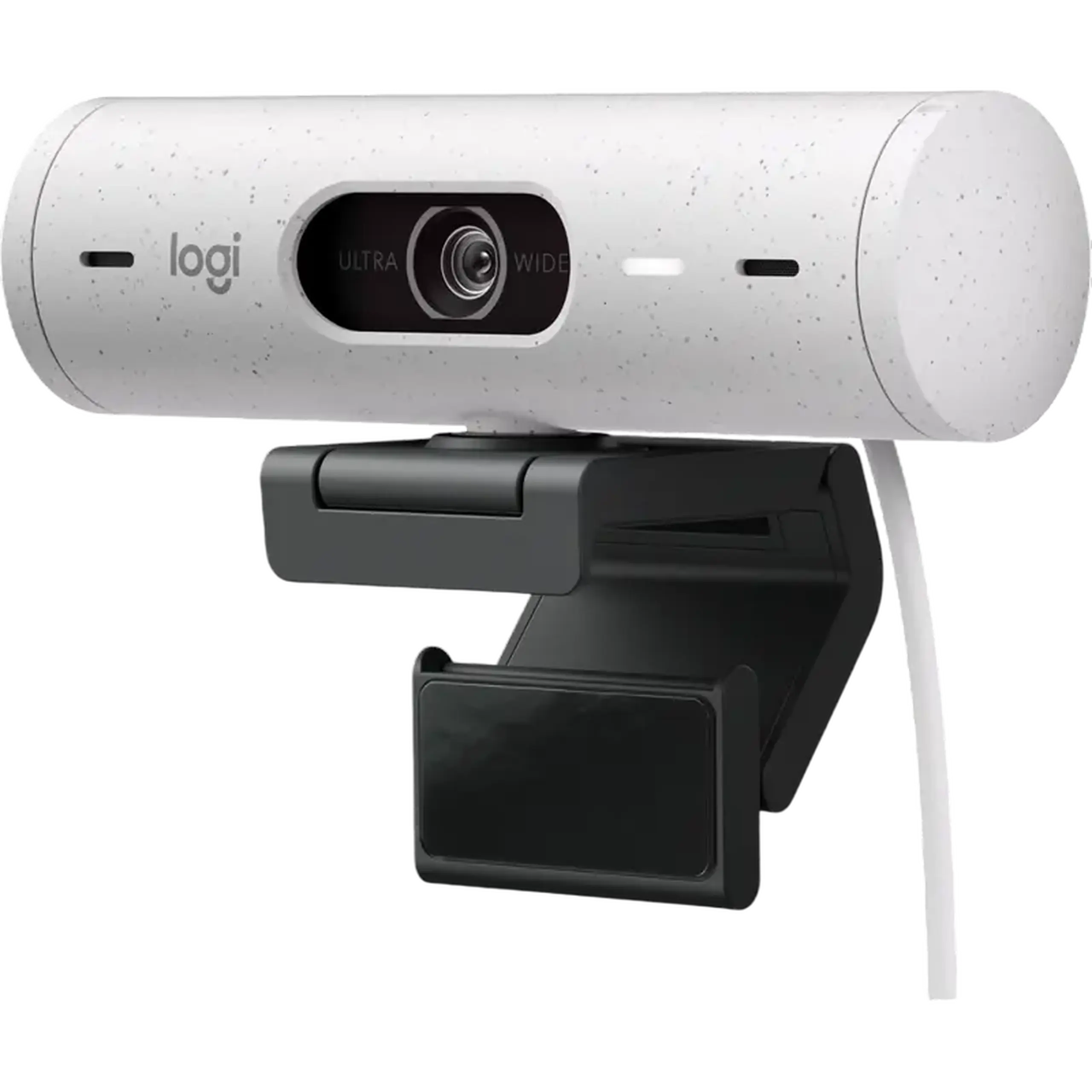 Cameră Web Logitech BRIO 500, Full-HD 1080P, Alb