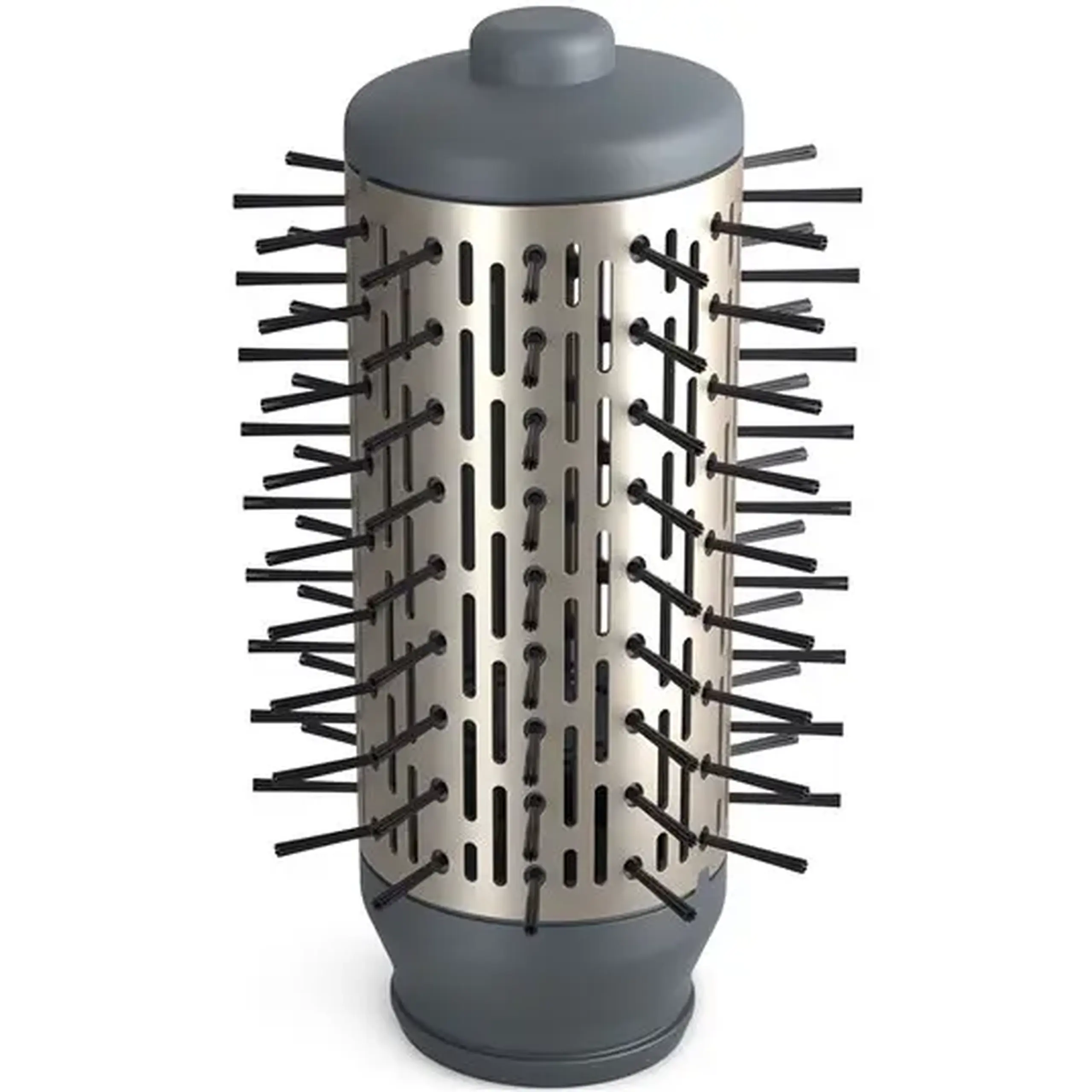 Perie rotativa cu aer cald Philips Seria 7000 BHA710/00, 1000W, ingrijire cu ioni, 2 accesorii, setare temperatura de ingrijire si aer rece, peri naturali, invelis ceramic din turmalina, Alb/crem