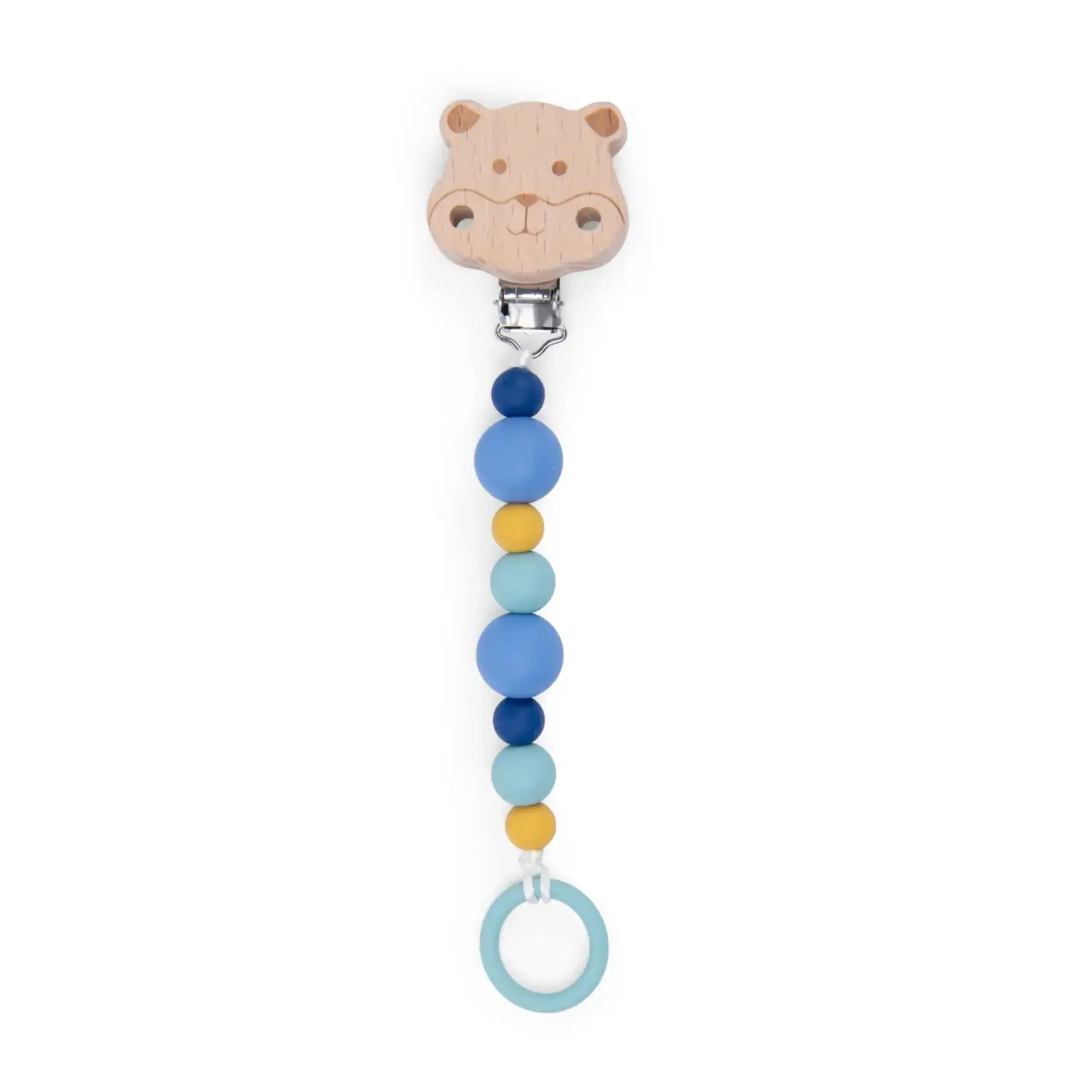 Lanț pentru suzetă cu hamster, Puce & Pilou — Moulin Roty