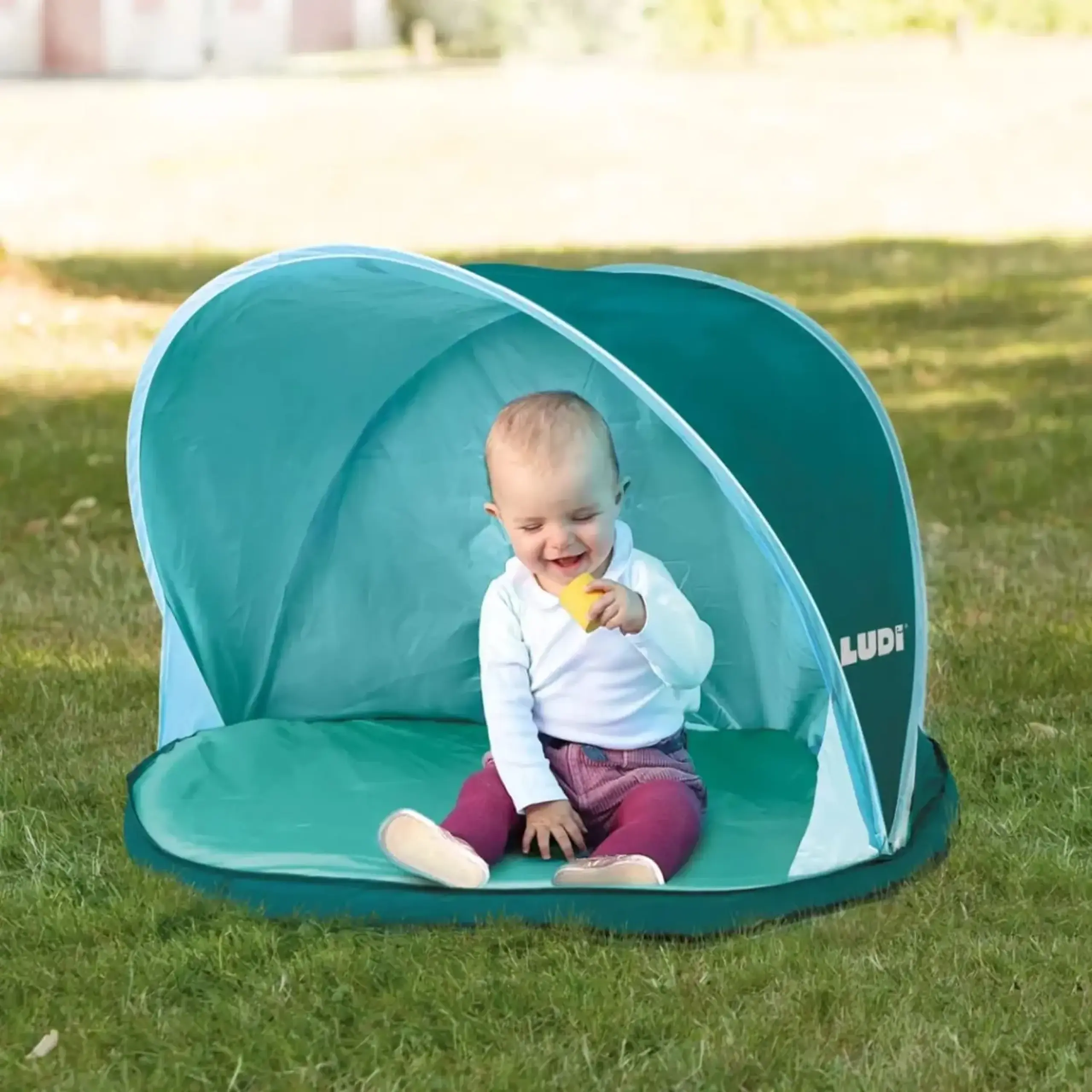 Cort anti-UV cu mini-piscină Abribaby — Ludi