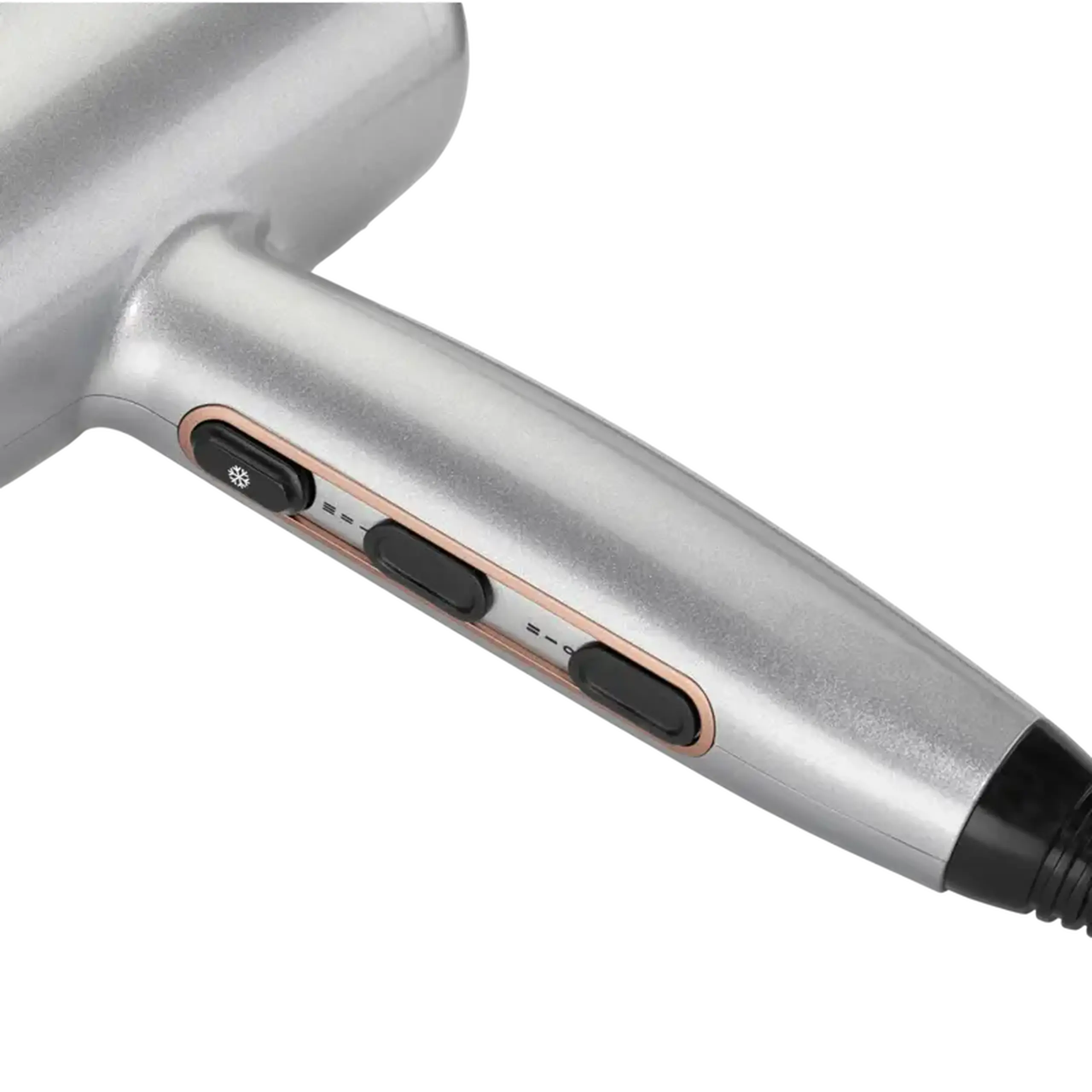 Uscător de păr BaByliss D580DE, 2100W, Argintiu