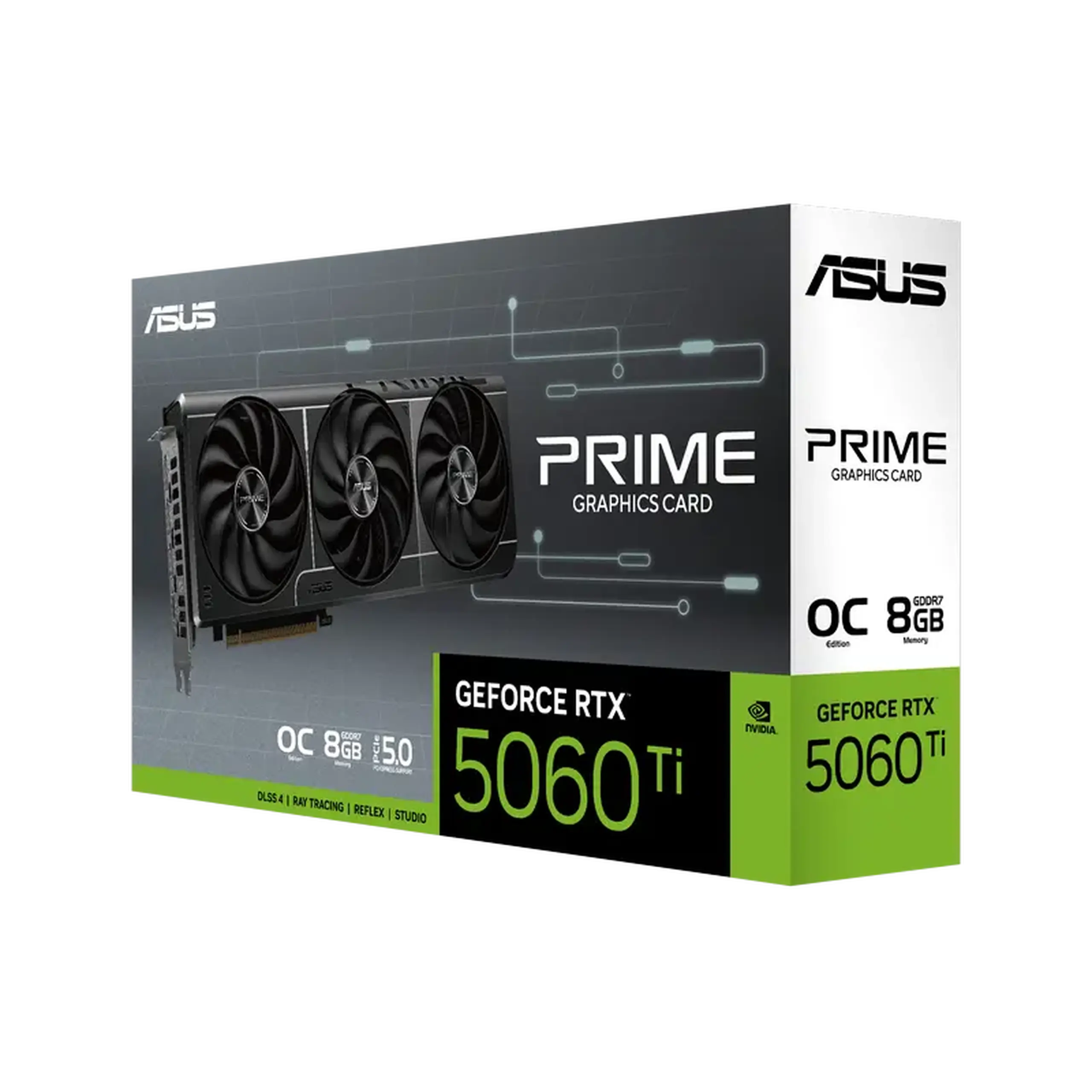 Placă Video ASUS PRIME-RTX5060TI-O8G, 8GB GDDR7 128bit