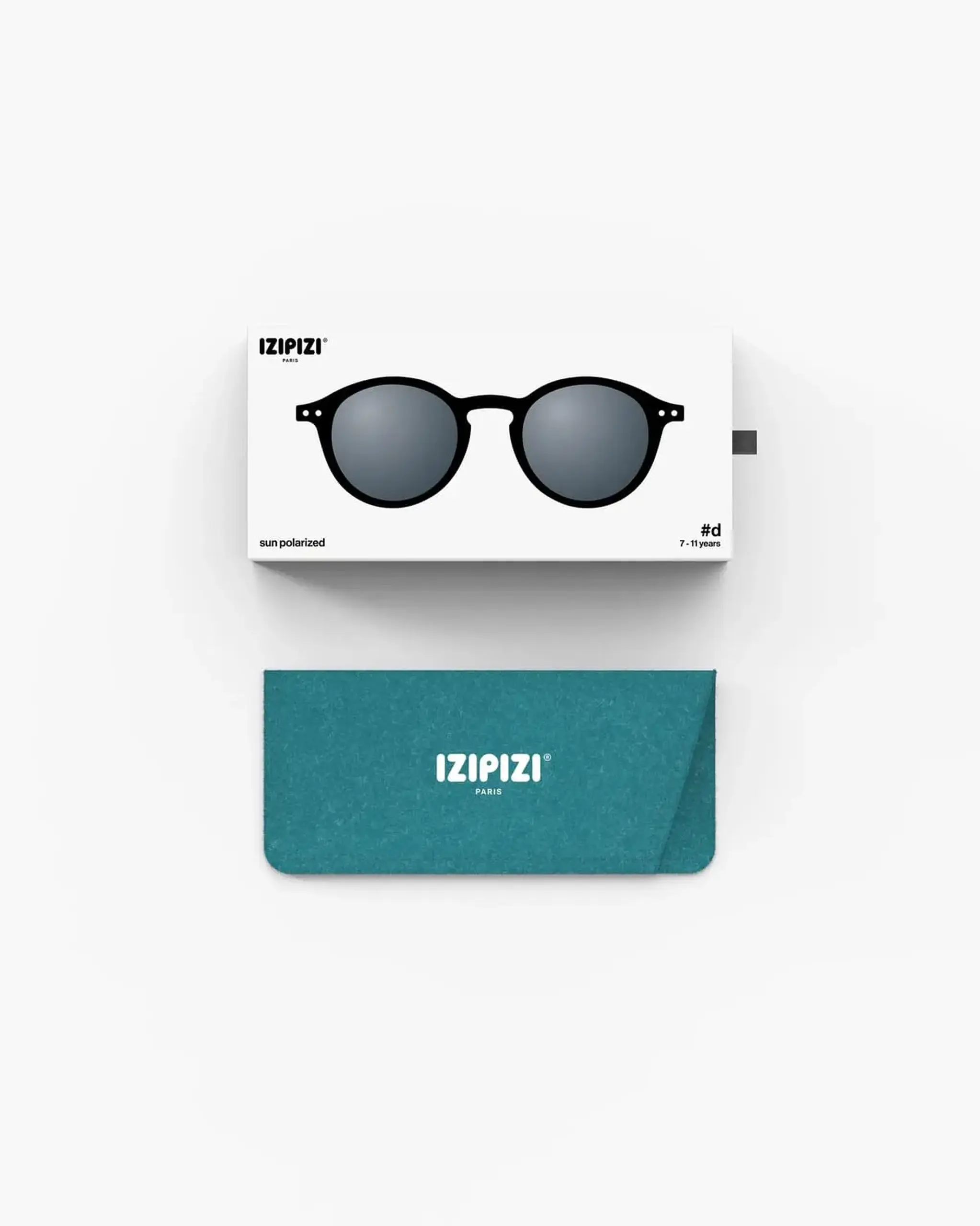 Ochelari de soare pentru copii #D Black — IZIPIZI
