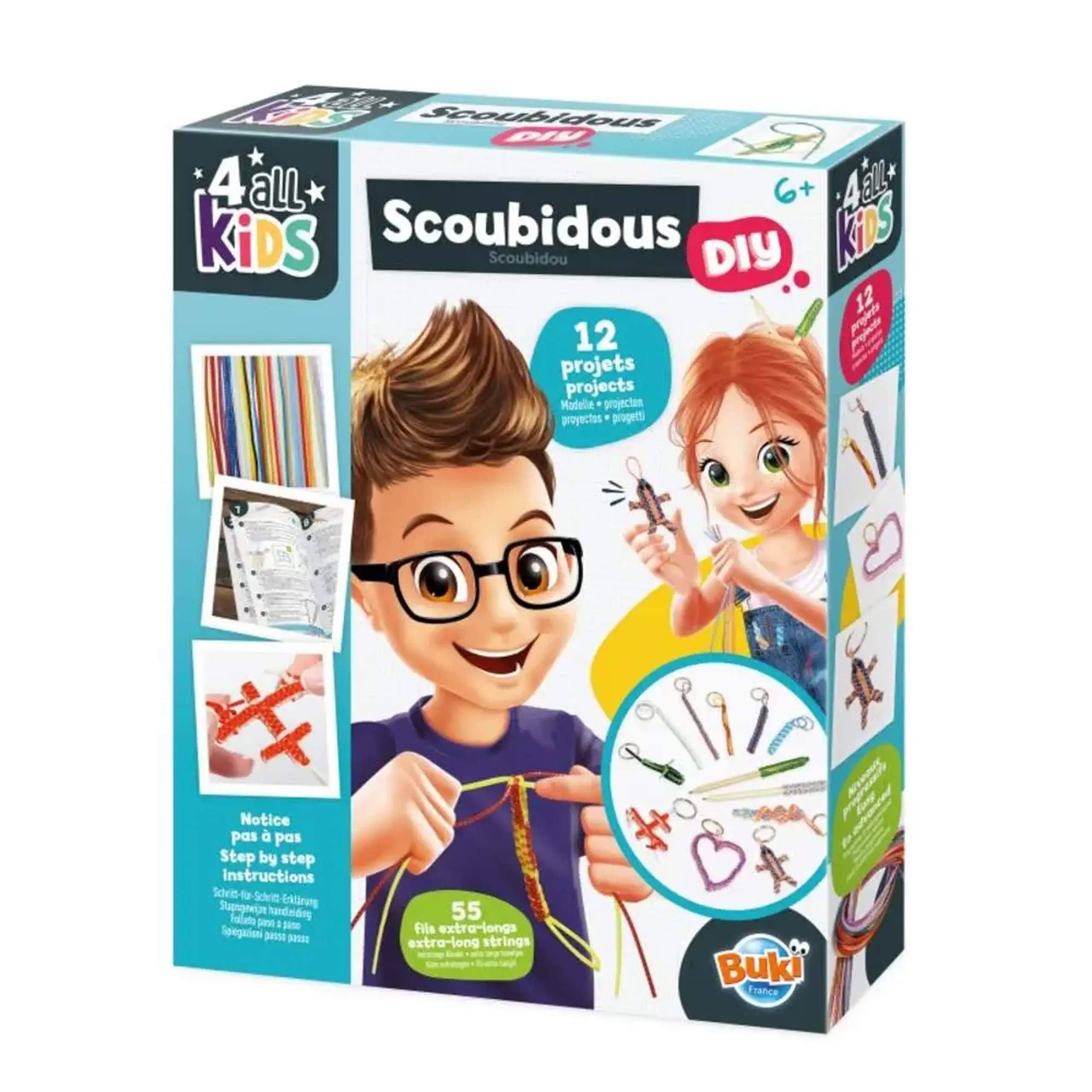 Set creativ Scoubidous — BUKI