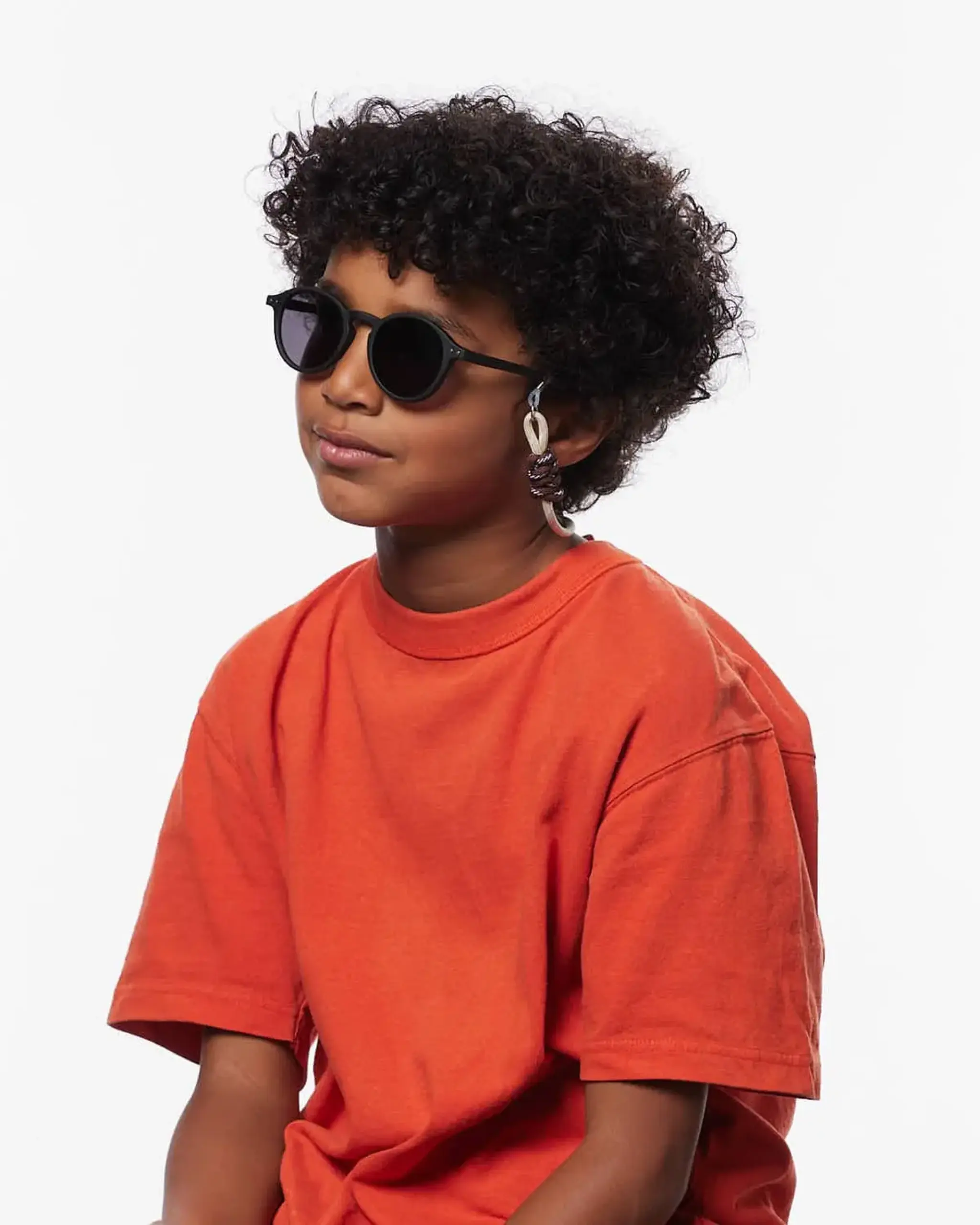 Ochelari de soare pentru copii #D Black — IZIPIZI