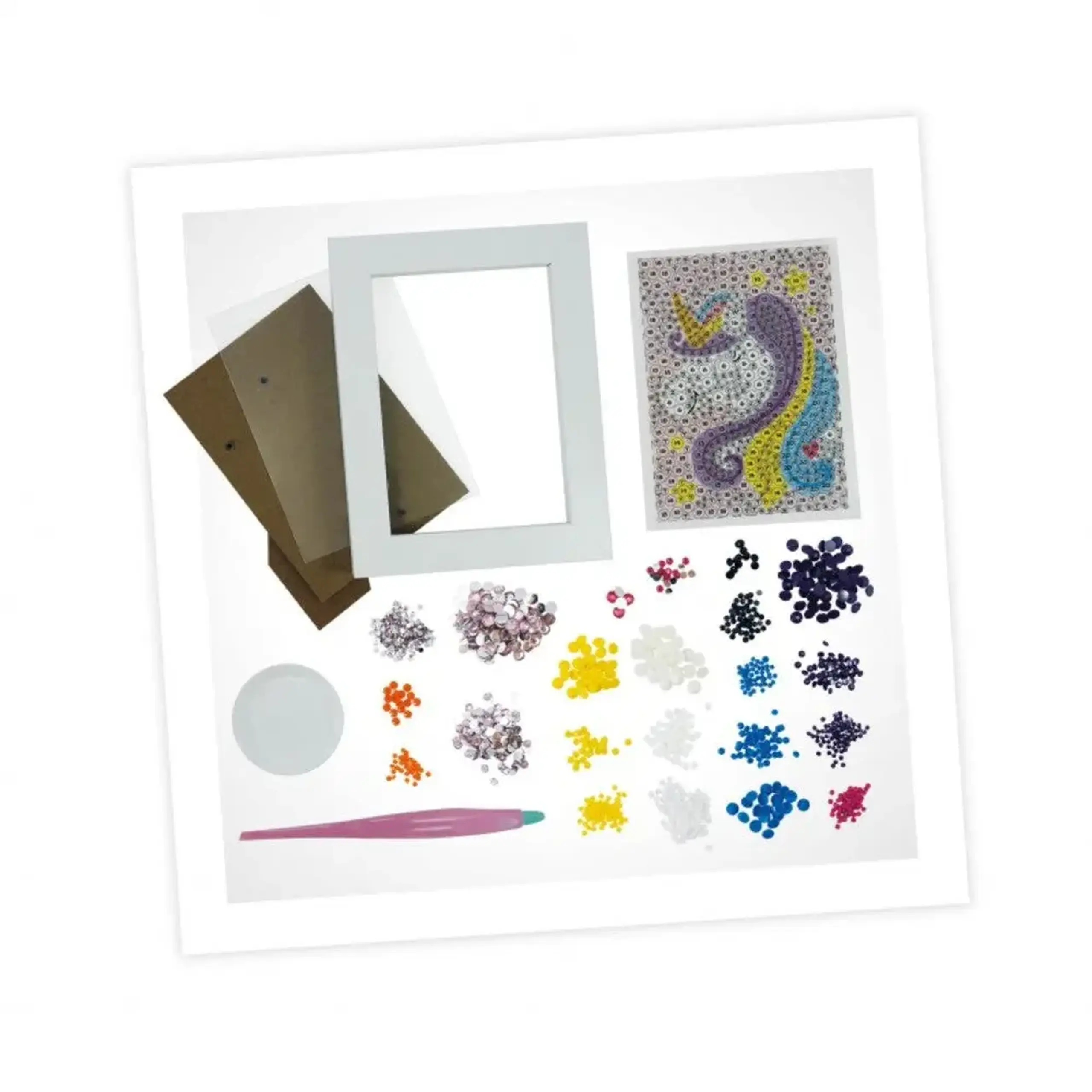 Tablou cu diamante Unicorn — BUKI