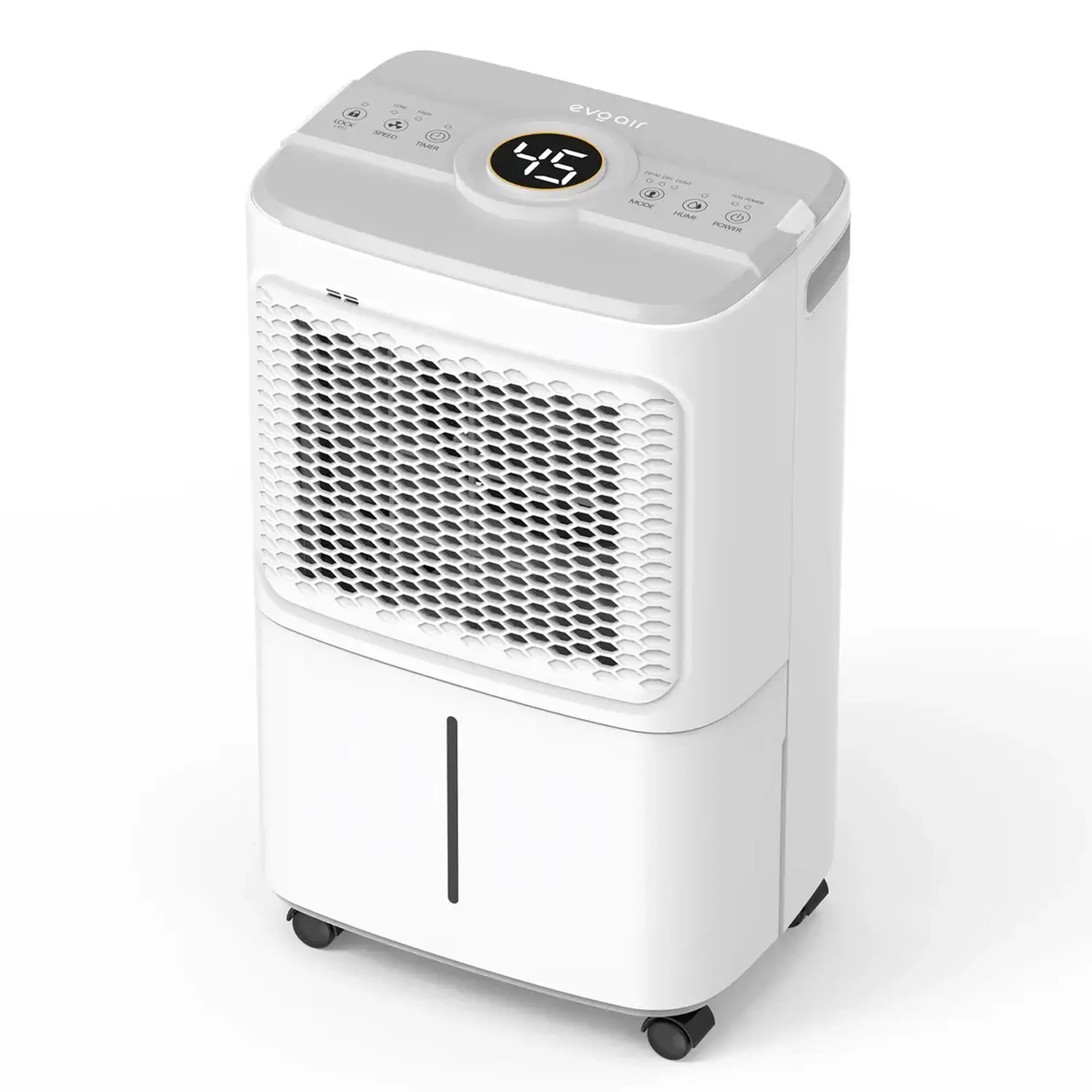 Dezumidificator Evoair Dryora 12, 12l/24h, Senzor de Umiditate, Dezumidifcare Continua, Uscare Rufe