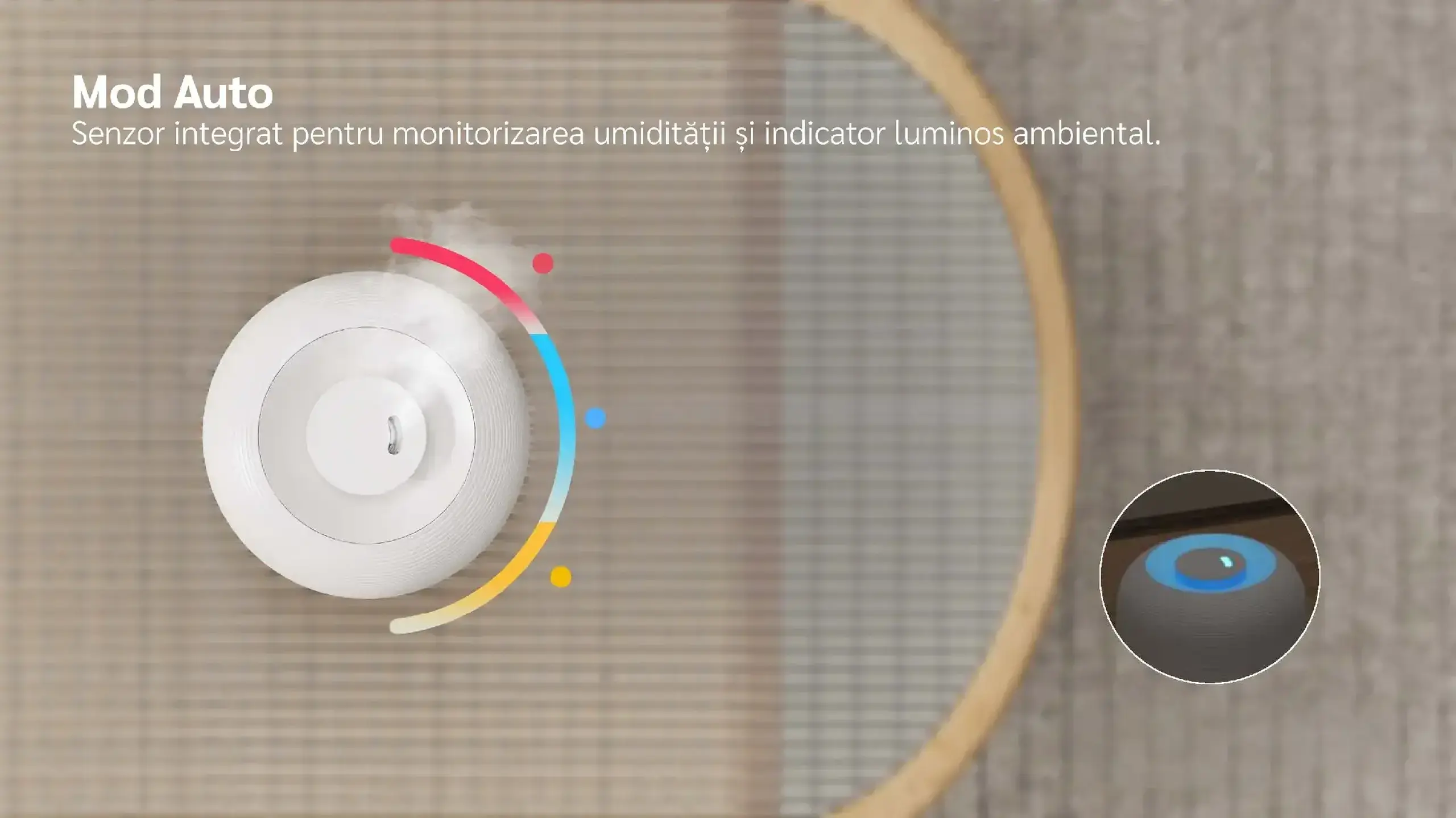 Umidificator Evoair UMIVA 3000 Rezorvor 3L, Capacitate de umidificare 300ml/h