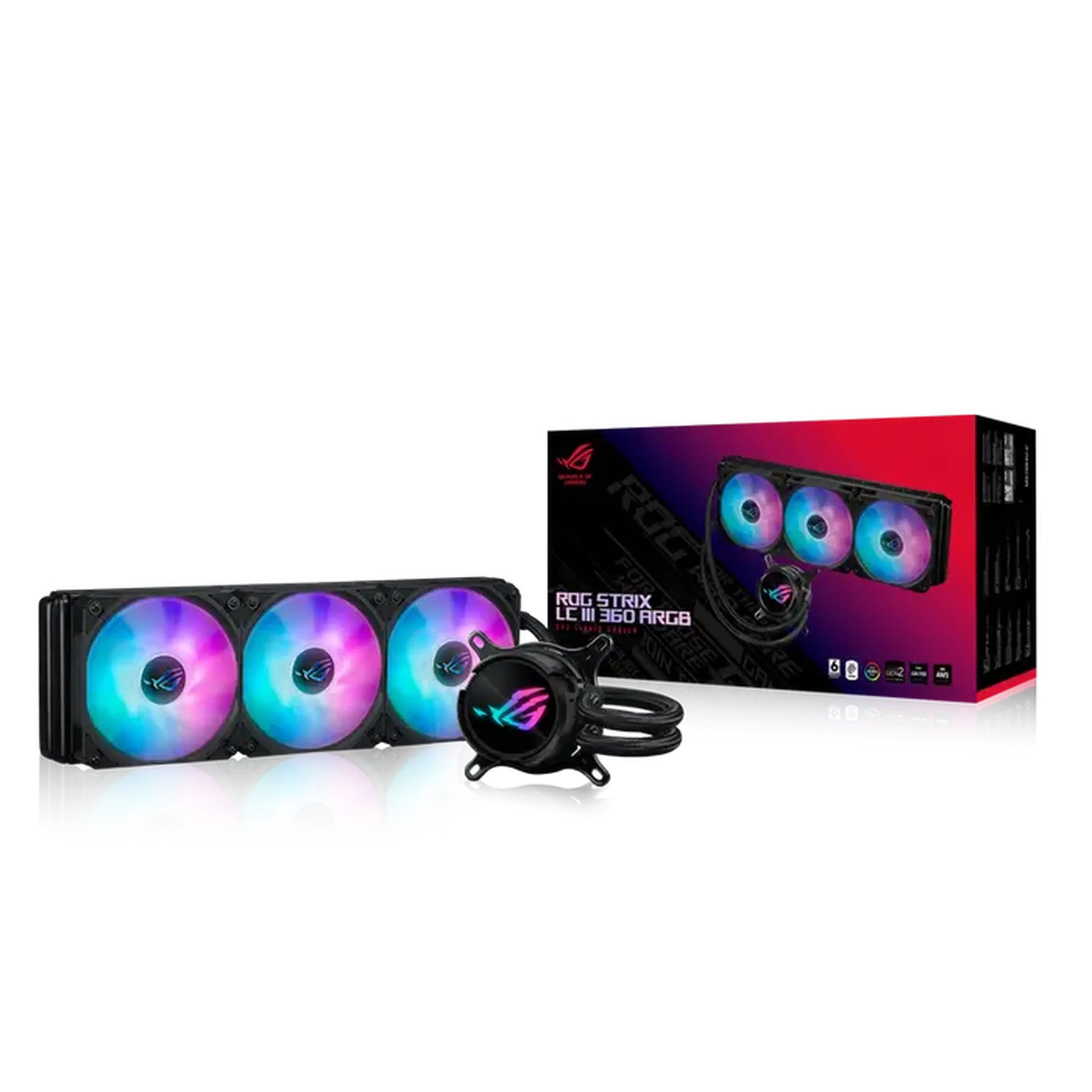 Cooler procesor ASUS ROG STRIX LC III 360 ARGB