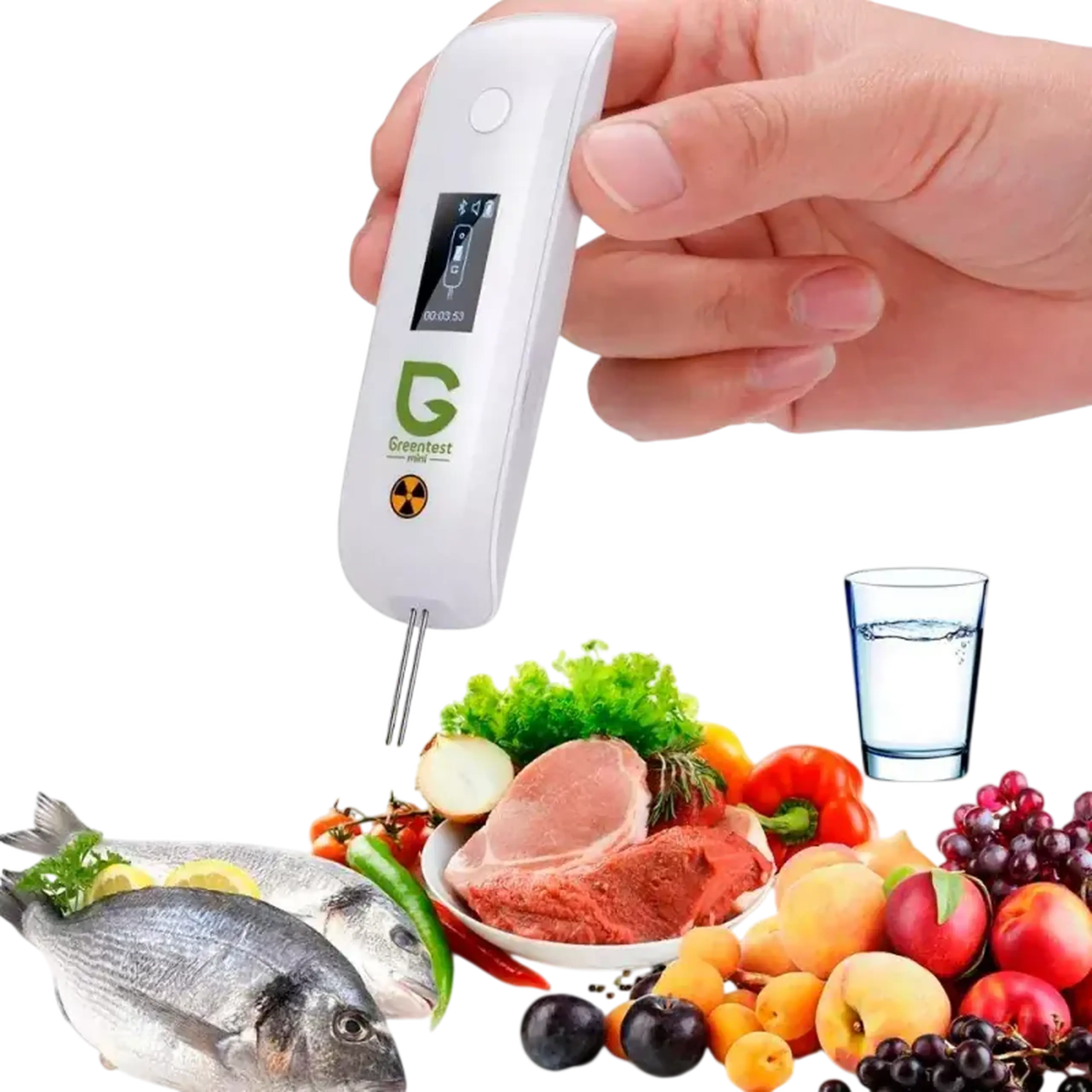 Nitrat Tester Greentest Mini Eco, Alb