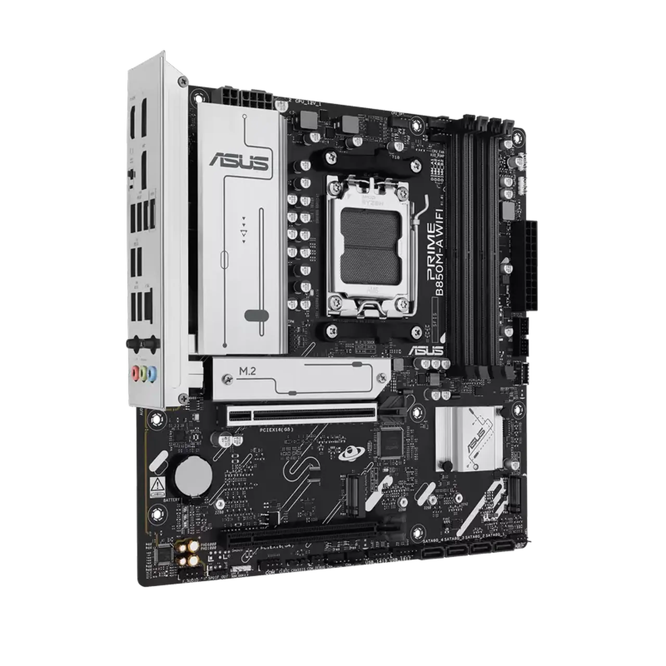 Placă de bază ASUS PRIME B850M-A WIFI, AM5, AMD B850, Micro-ATX