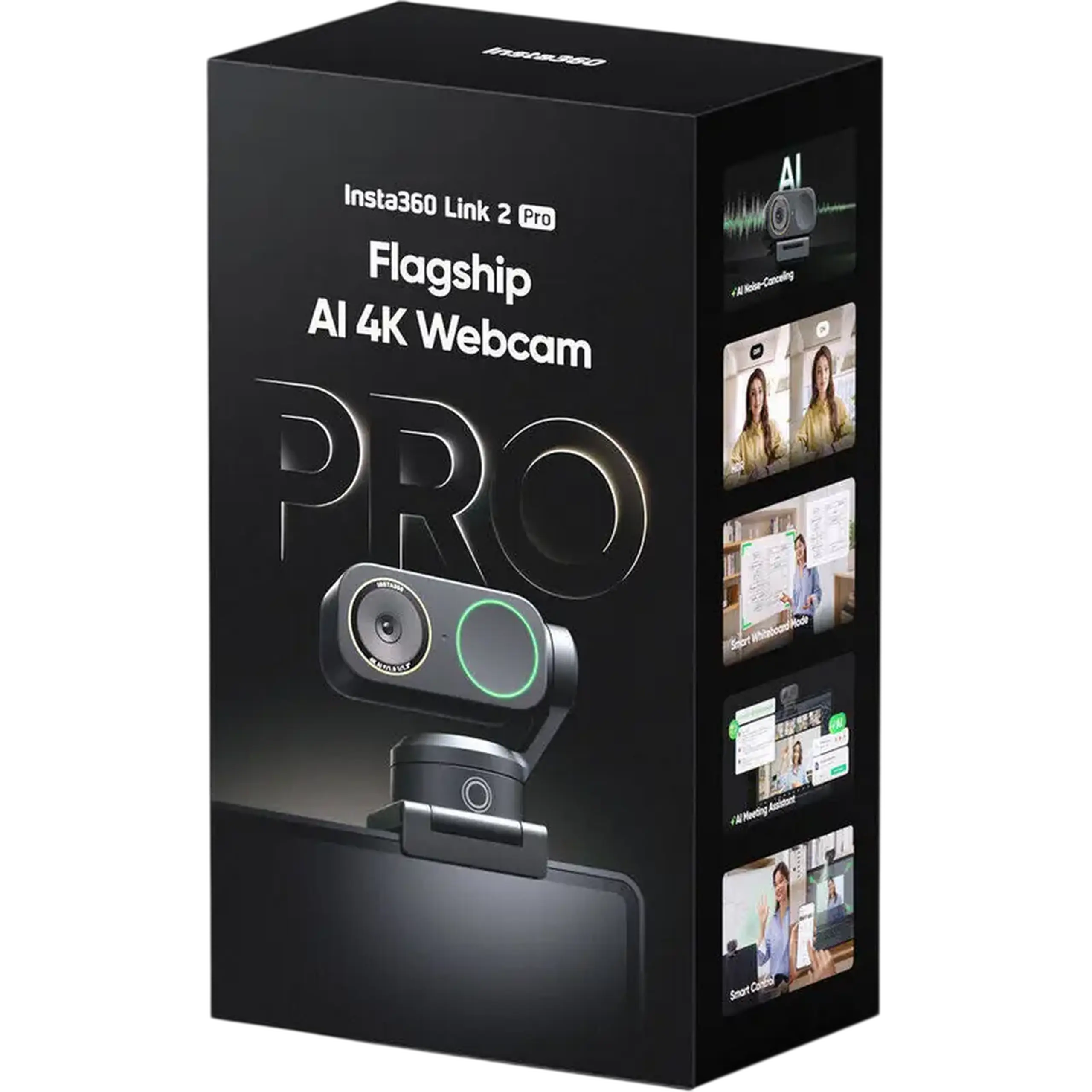 Cameră Web Insta360 Insta360 Link 2 Pro, 3840 x 2160, Negru