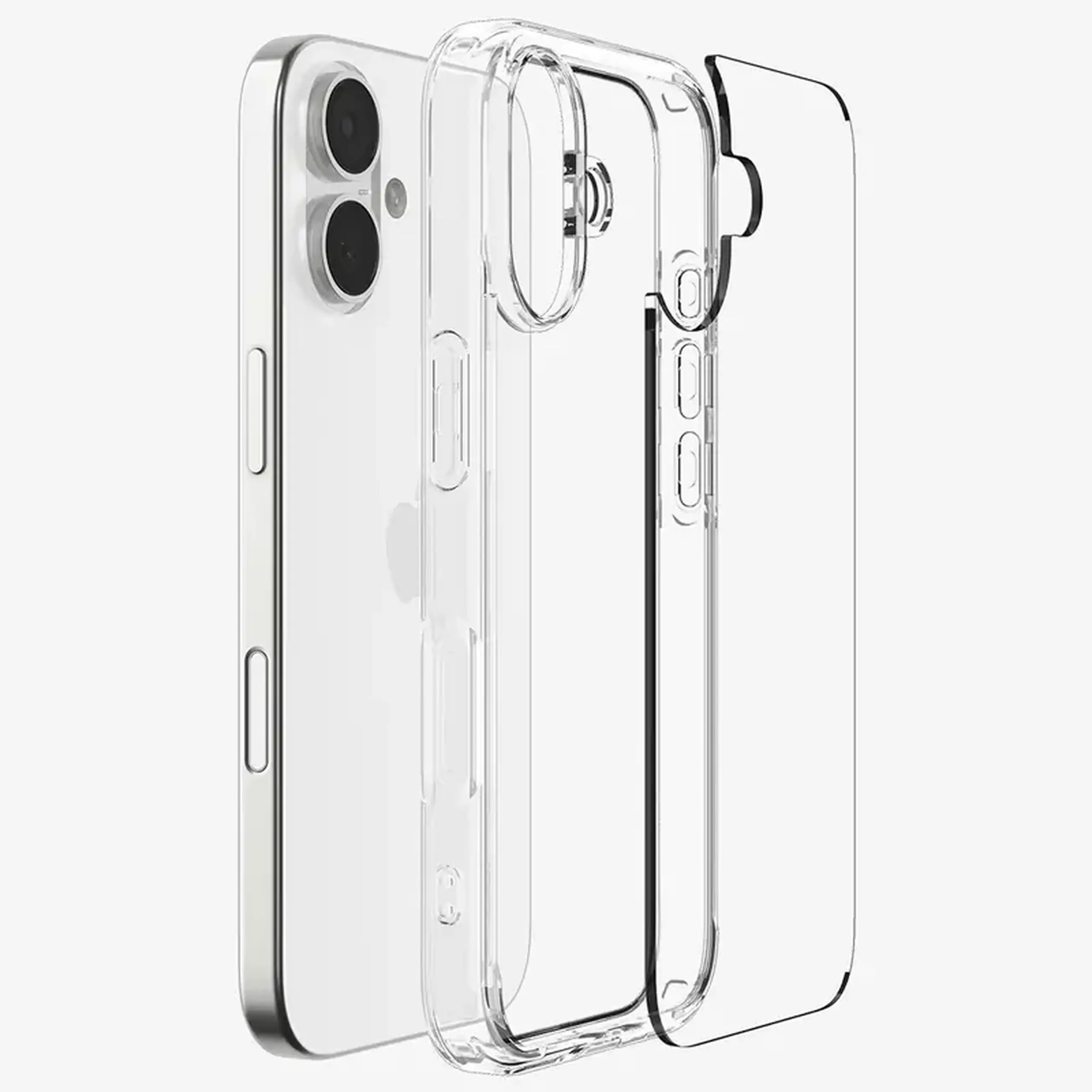 Husă Spigen Apple Iphone 17 Hybrid, Crystal Clear