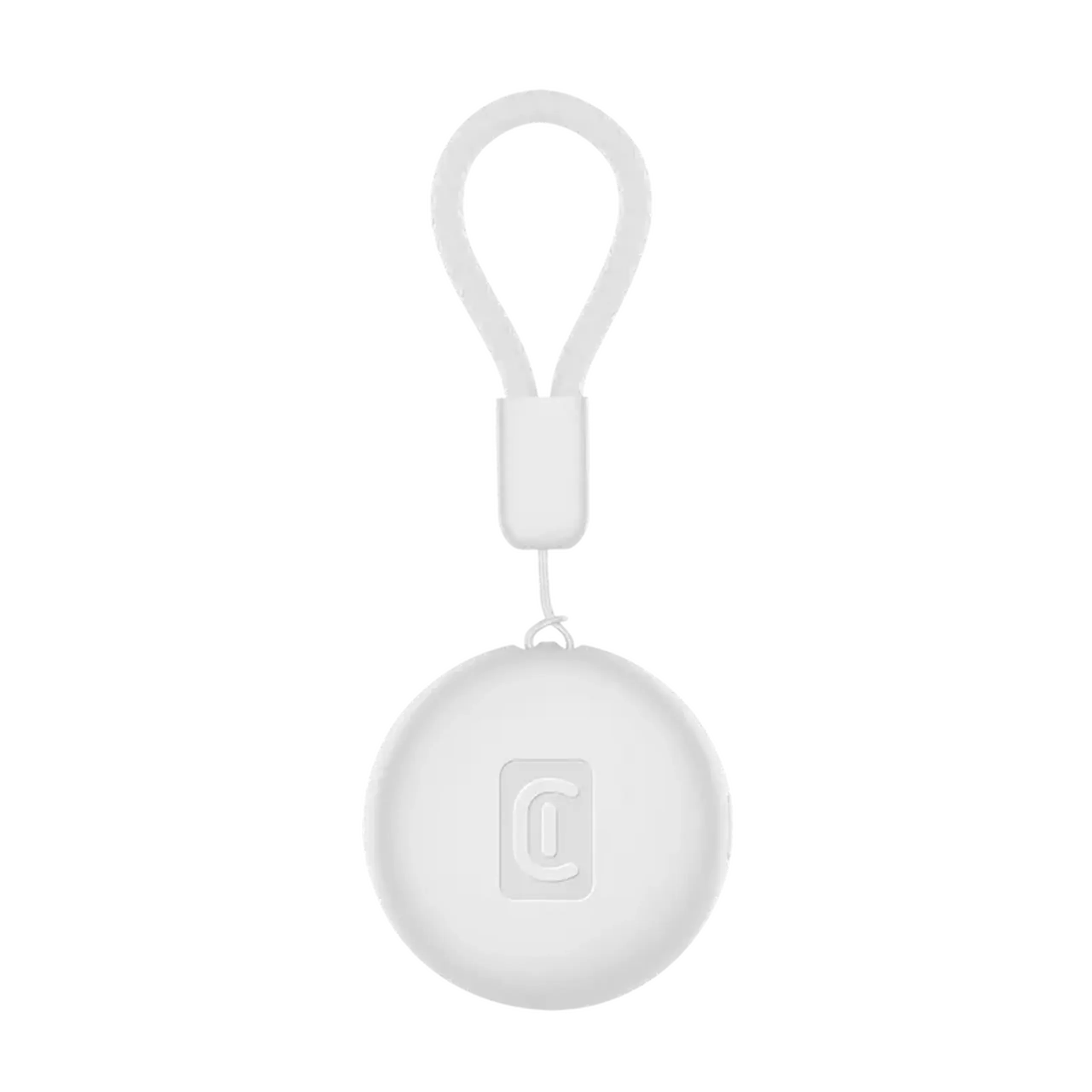 Tracker inteligent Cellularline Tracy Tag Dual, Alb