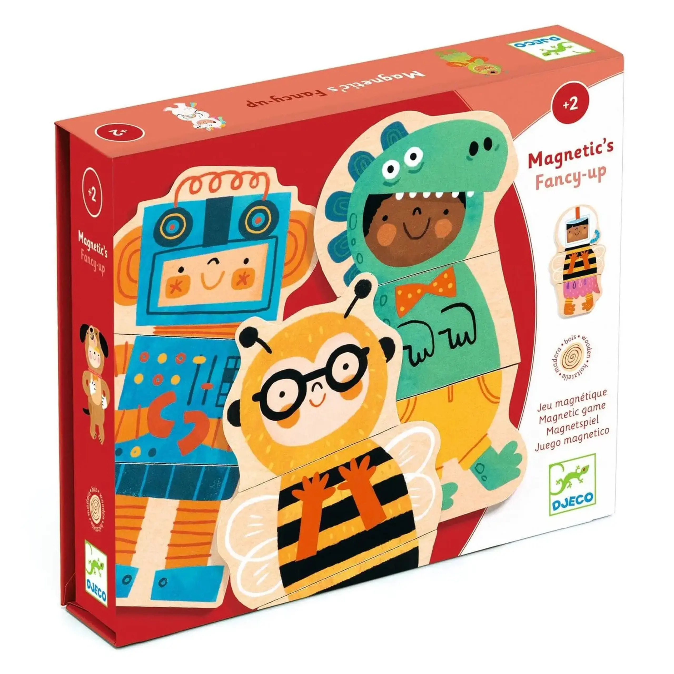 Joc magnetic „Costume amuzante” — Djeco