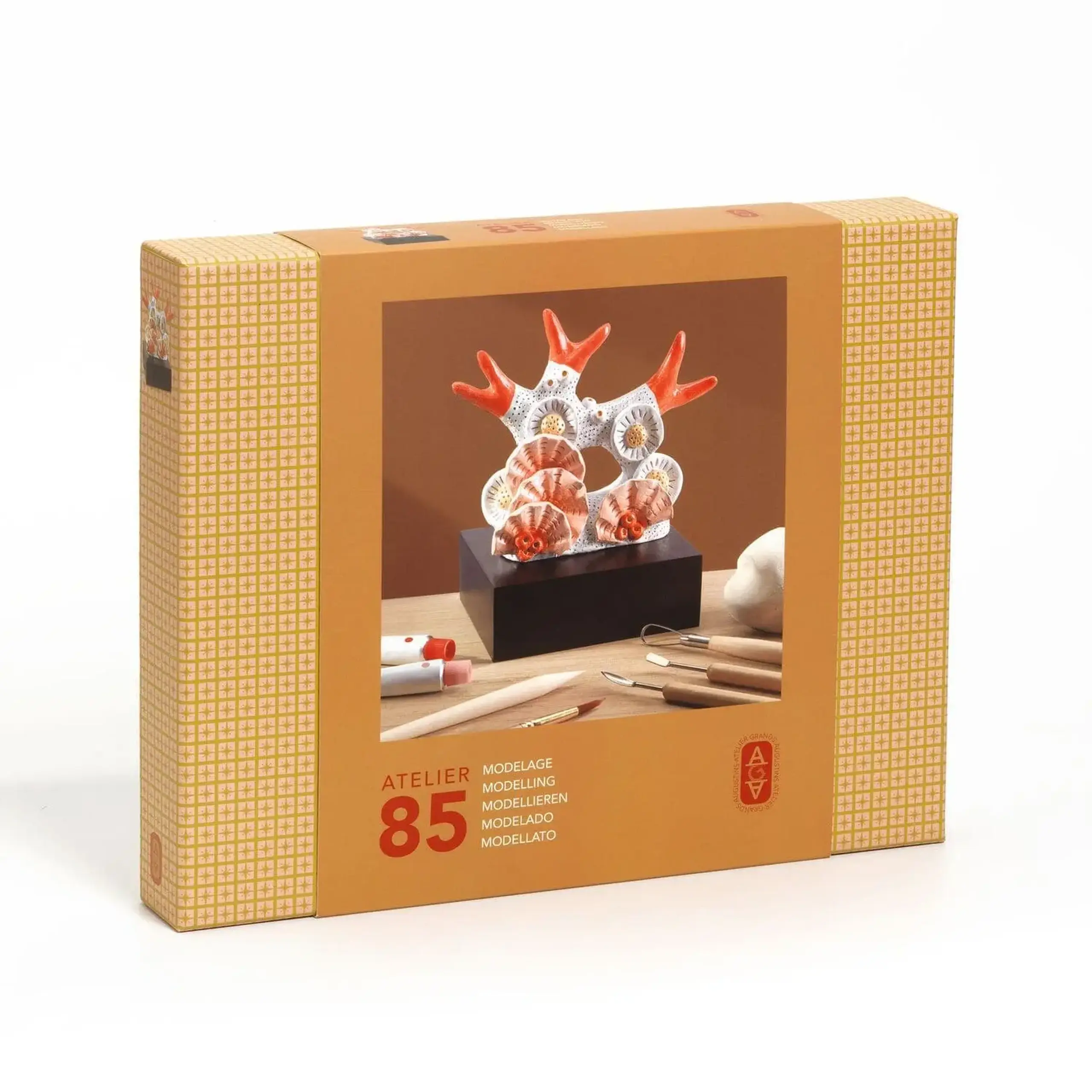 Atelier 85 Modelaj, sculptură din lut cu uscare la aer — Djeco