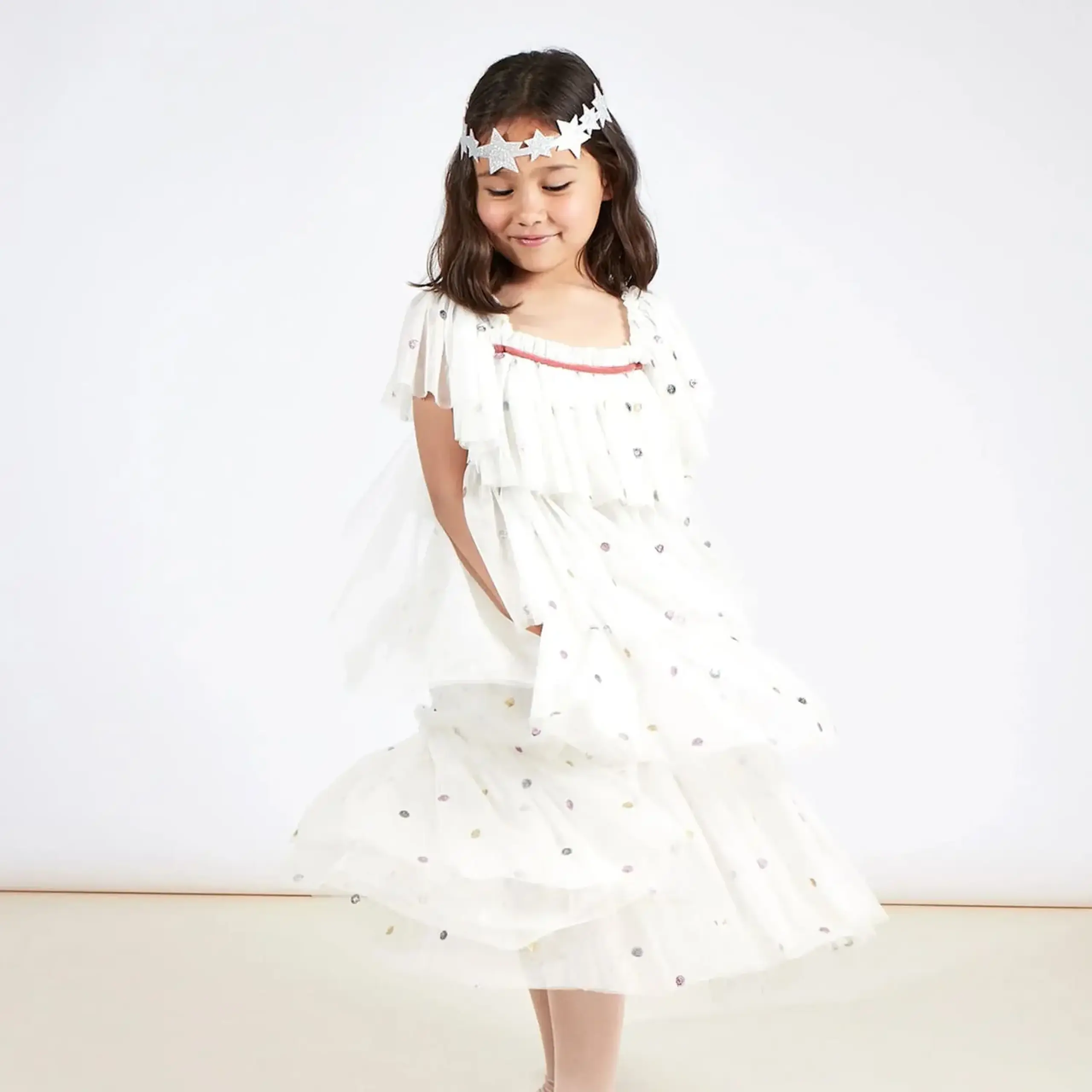 Costum de îngeraș cu paiete — Meri Meri - 5-6 Years