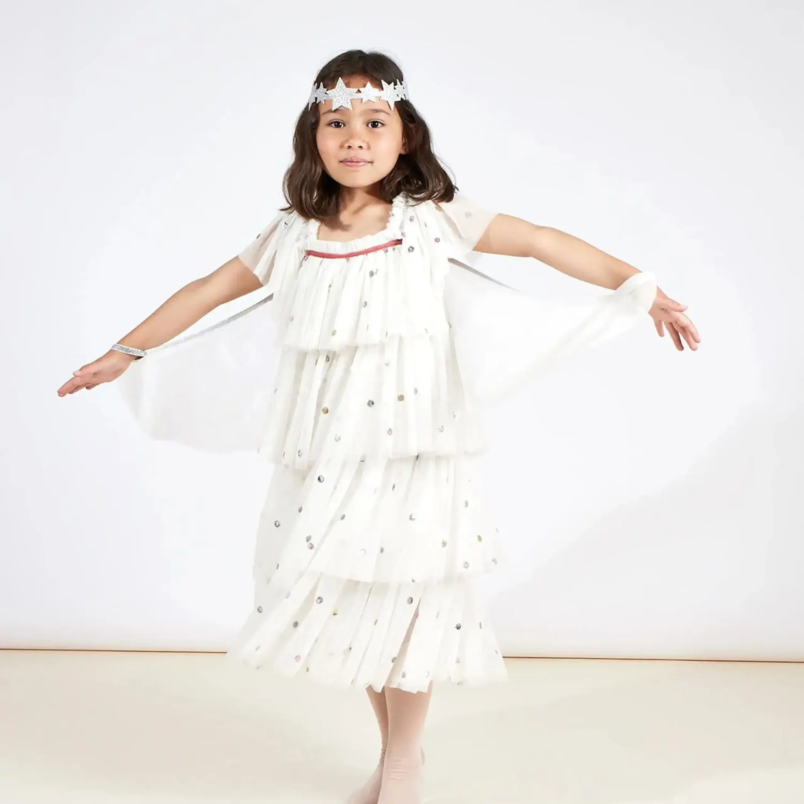 Costum de îngeraș cu paiete — Meri Meri - 5-6 Years