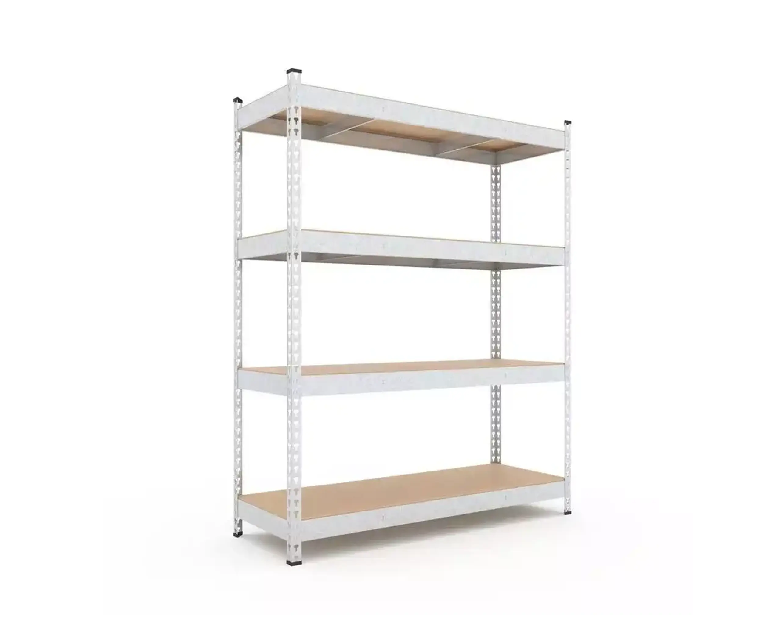 Raft metalic de depozitare Nex Titan 1800x1200x500mm, 4 rafturi, MDF, galvanizat