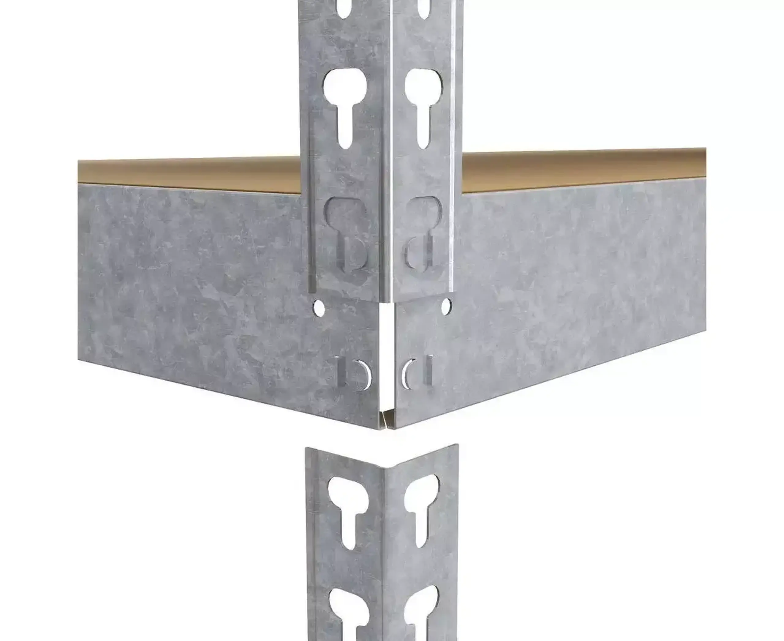 Raft metalic de depozitare Nex Titan 1800x1200x500mm, 4 rafturi, MDF, galvanizat
