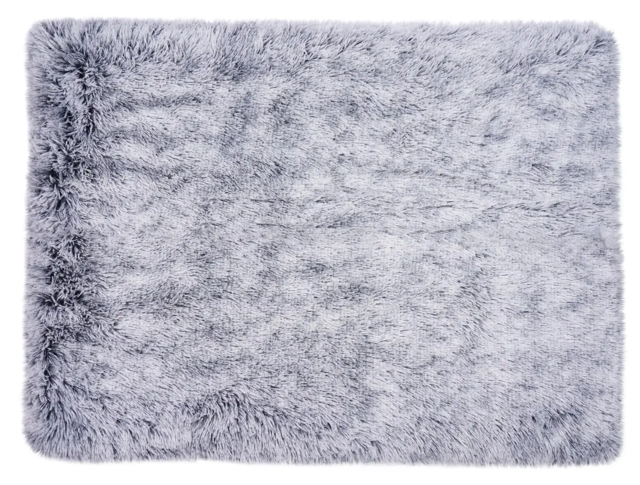 Culcus pentru caine, Jumi, dreptunghiular, 100x60x8cm, antiderapant, lavabil, Gri