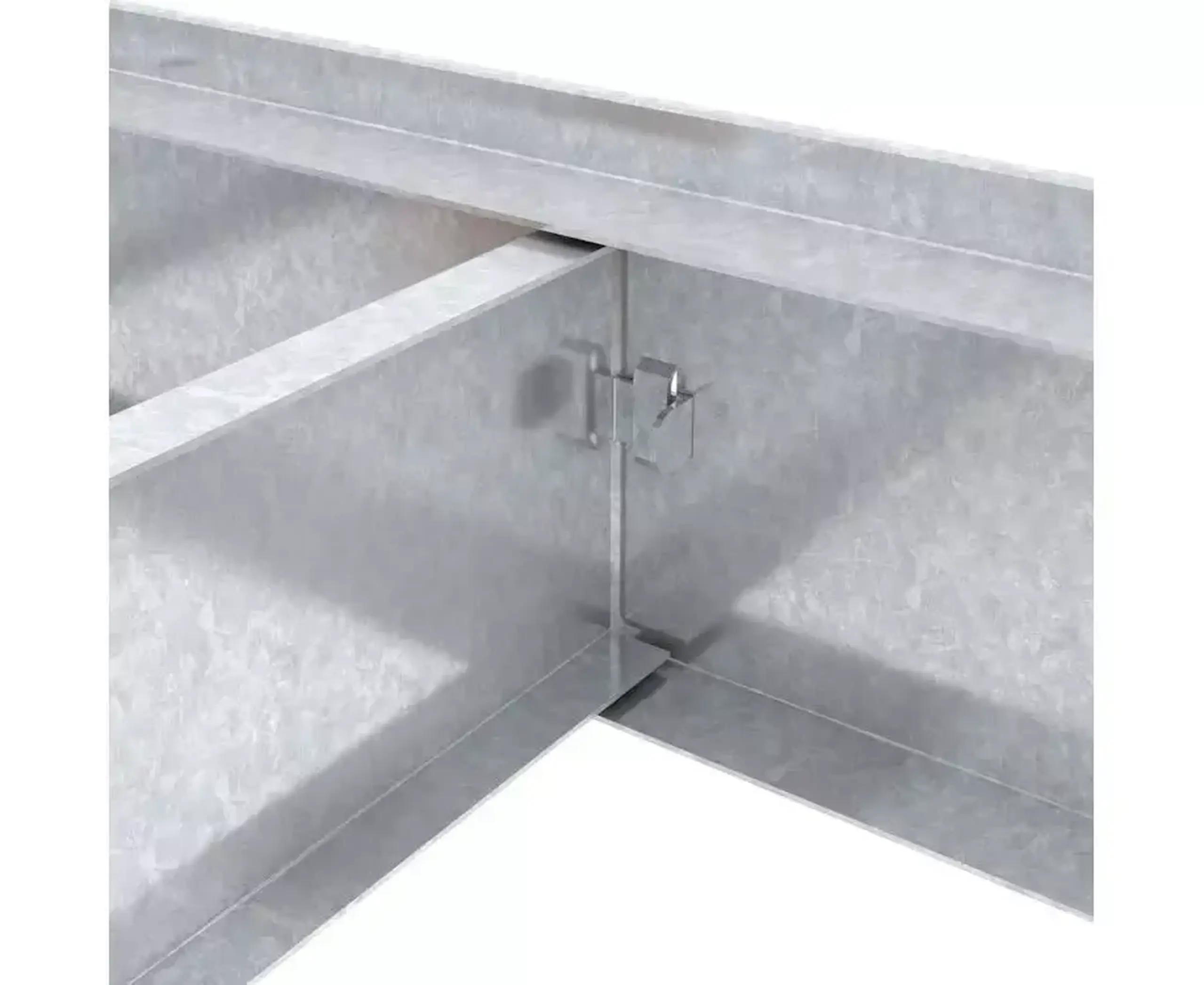 Raft metalic de depozitare Nex Titan 1800x1200x400 mm, 4 rafturi PAL, galvanizat