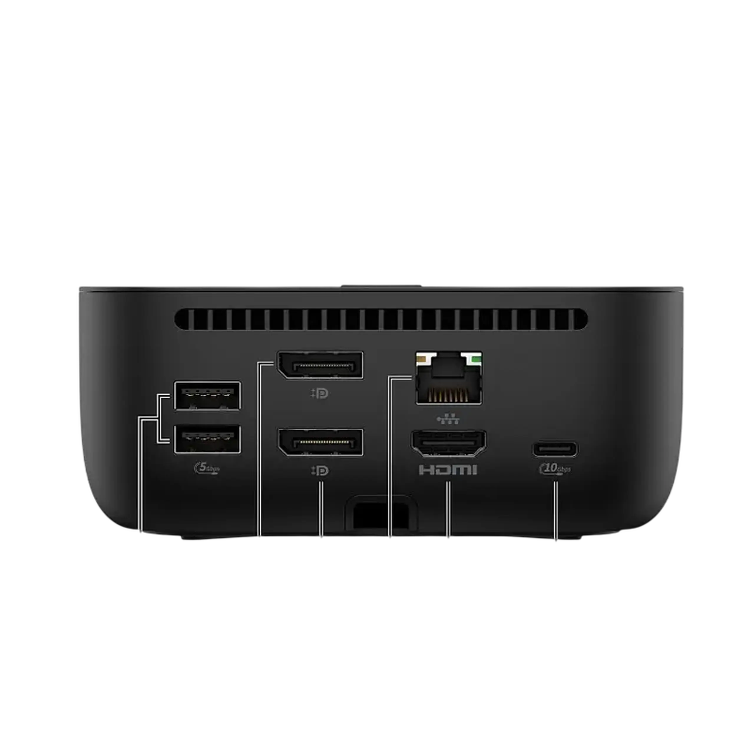 Dock USB - C 100W G6, 2xUSB - C 3.2 G2, 1xUSB - A 3.2 G2, 2xUSB - A 3.2 G1, 2xDP 1.4, 1xHDMI 2.1, 1xRJ45(2.5