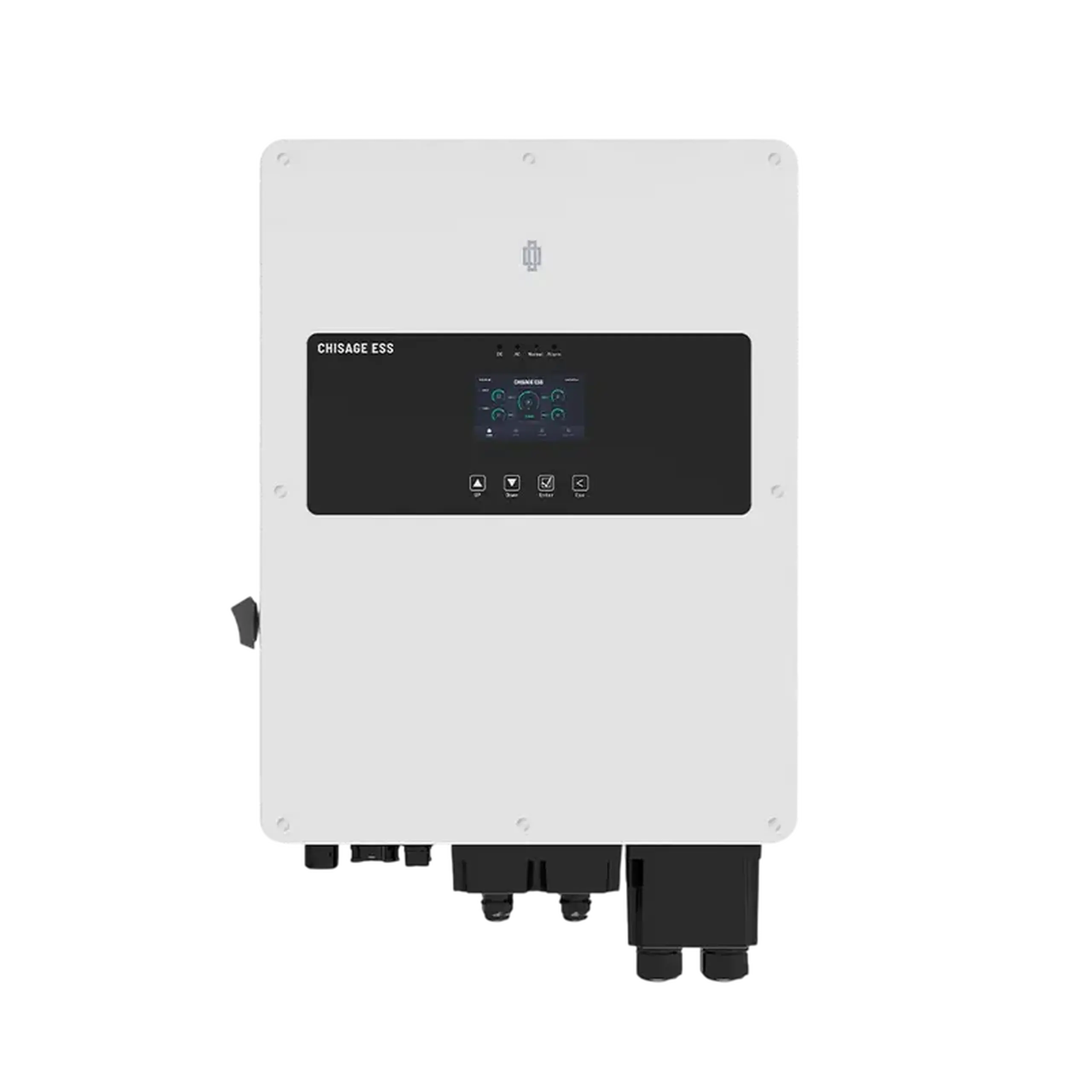 Invertor hibrid monofazat Chisage Jup-10G2-LE, Alb