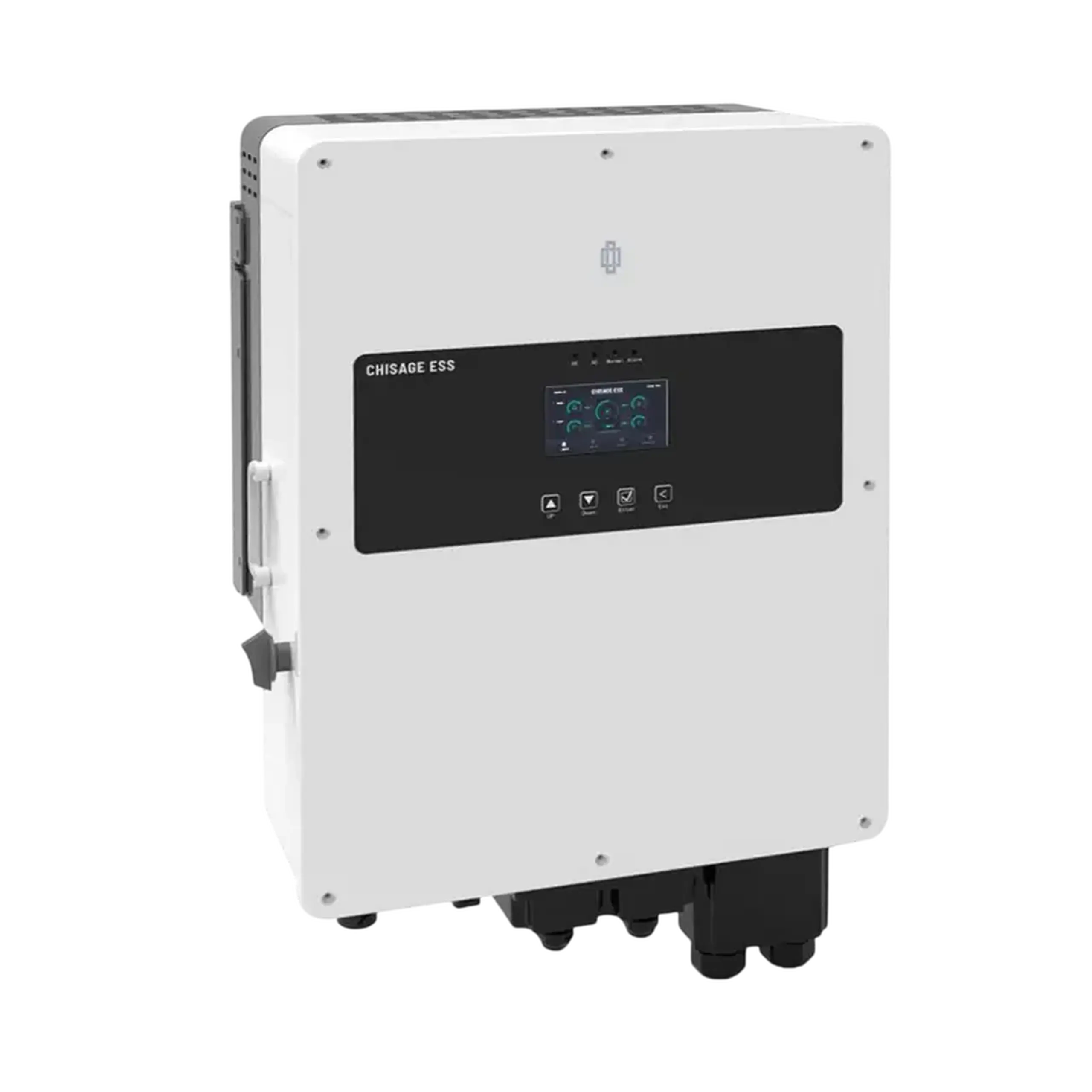 Invertor hibrid monofazat Chisage Jup-10G2-LE, Alb