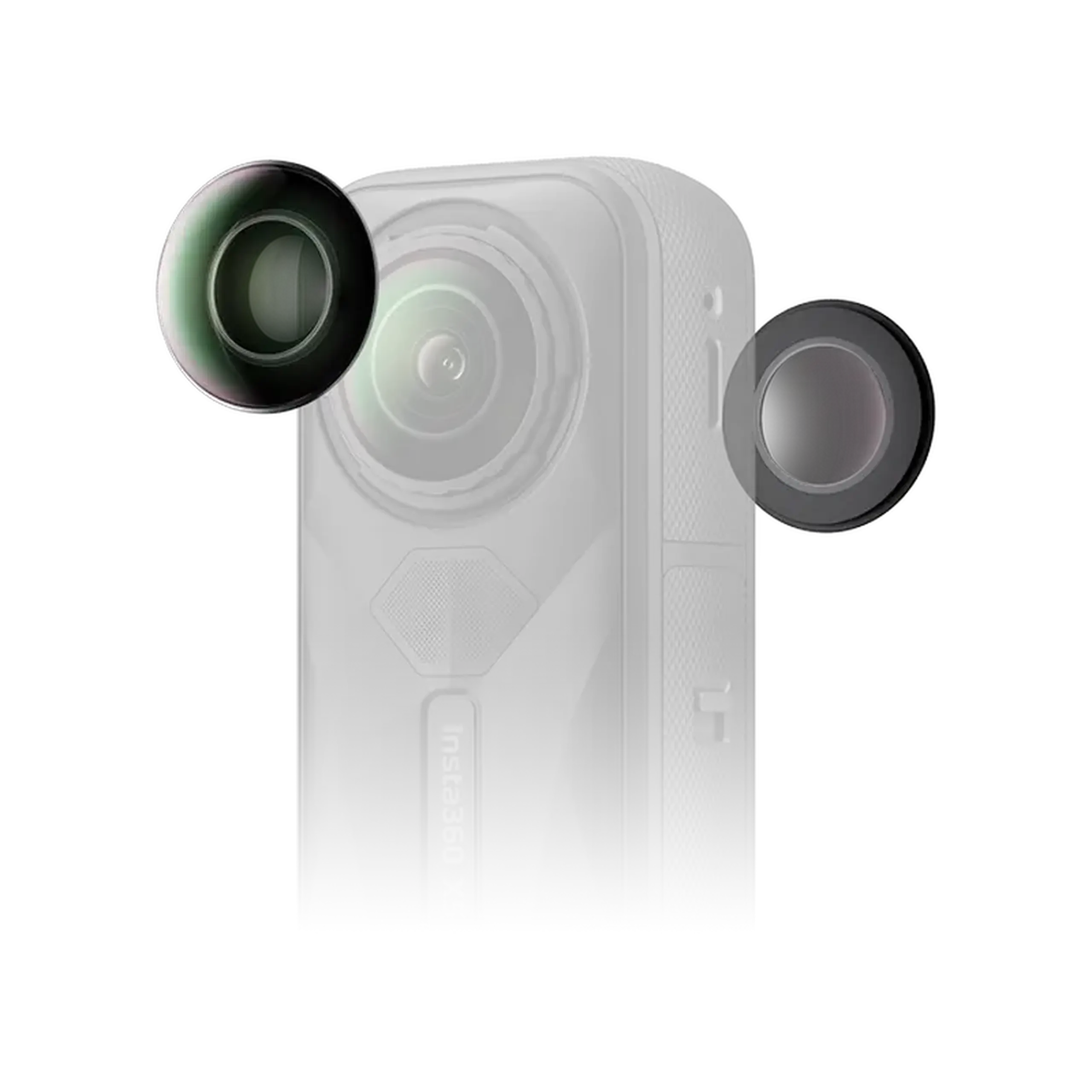 Accesorii pentru camere de acțiune Insta360 X5 Replacement Lens Kit Double, Negru