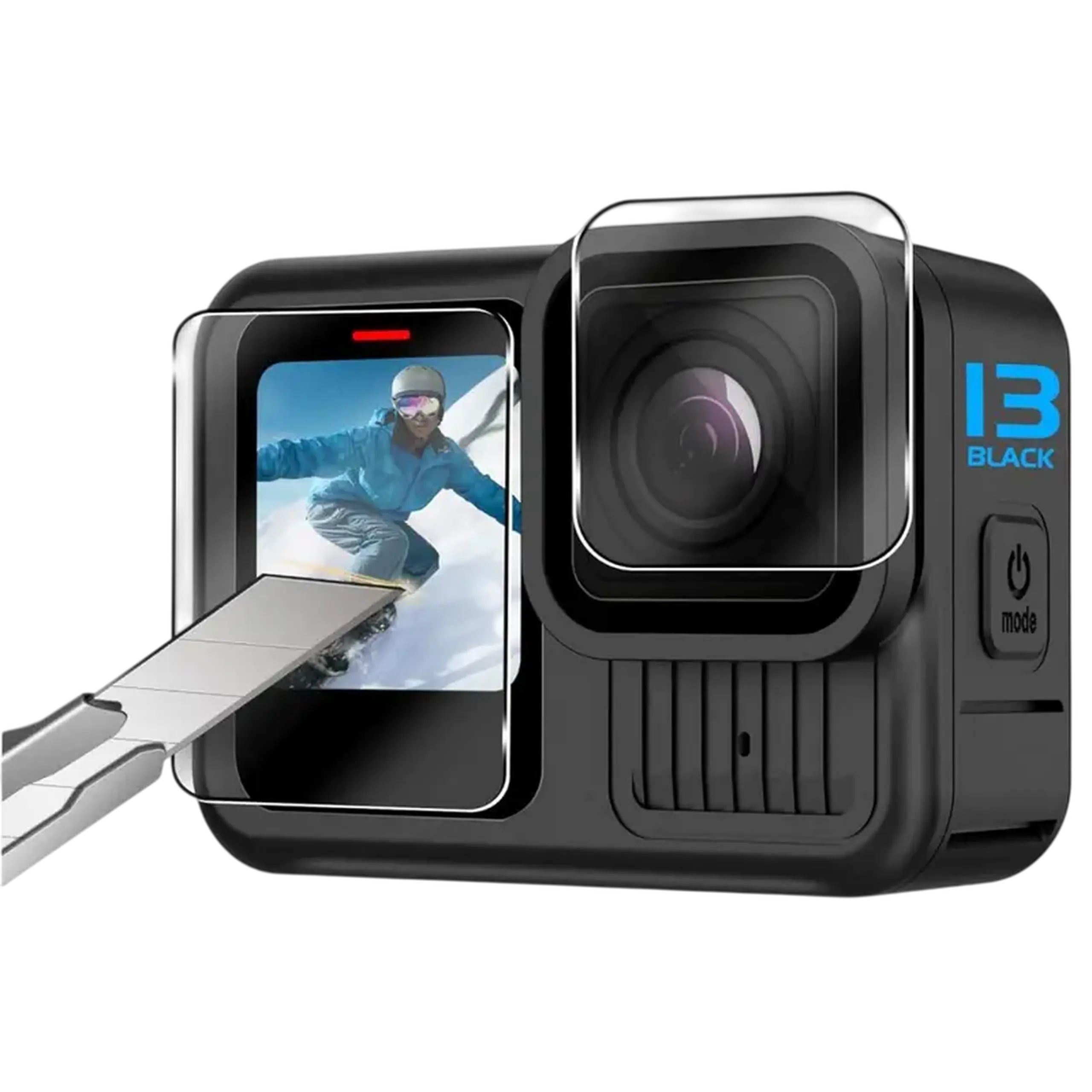 Accesorii pentru camere de acțiune Tech Protect Hartowane Glass Fit 2-Set GoPro, Transparent