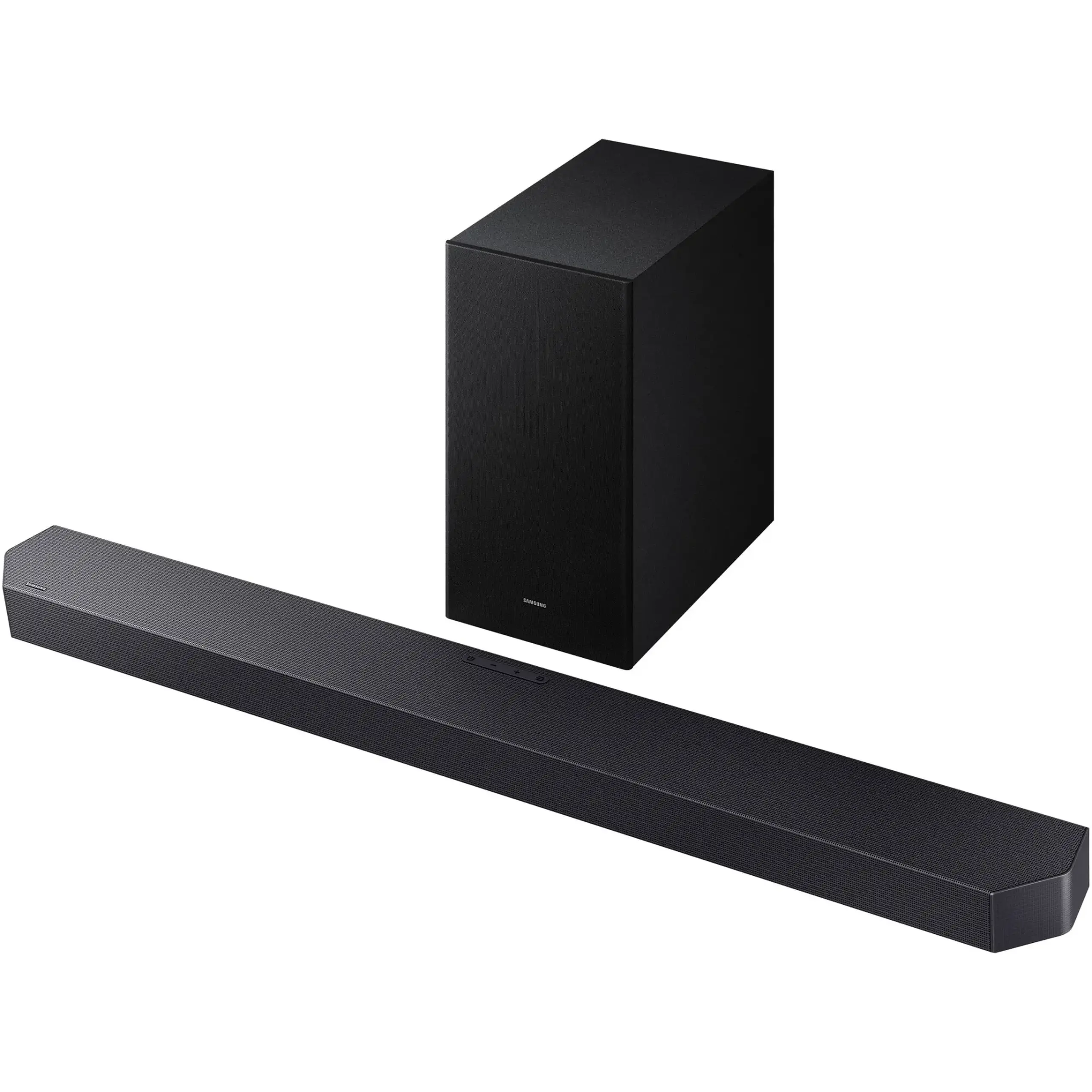 Soundbar Samsung HW-Q600F, 3.1.2, Bluetooth, Wi-Fi, Subwoofer wireless, Dolby Atmos, HDMI eARC, Negru Titan