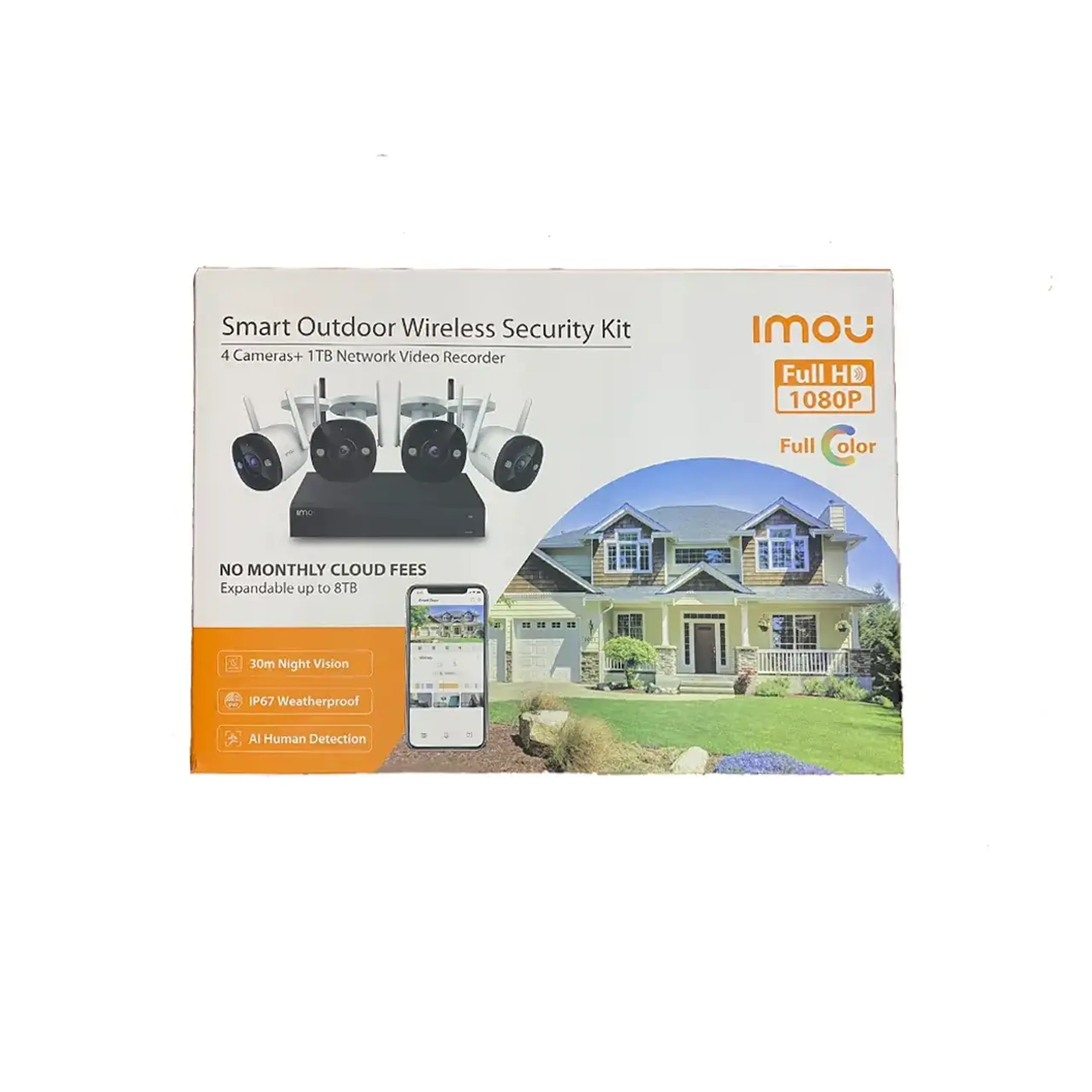 Set de supraveghere video EXTERIOR E12477 IP67