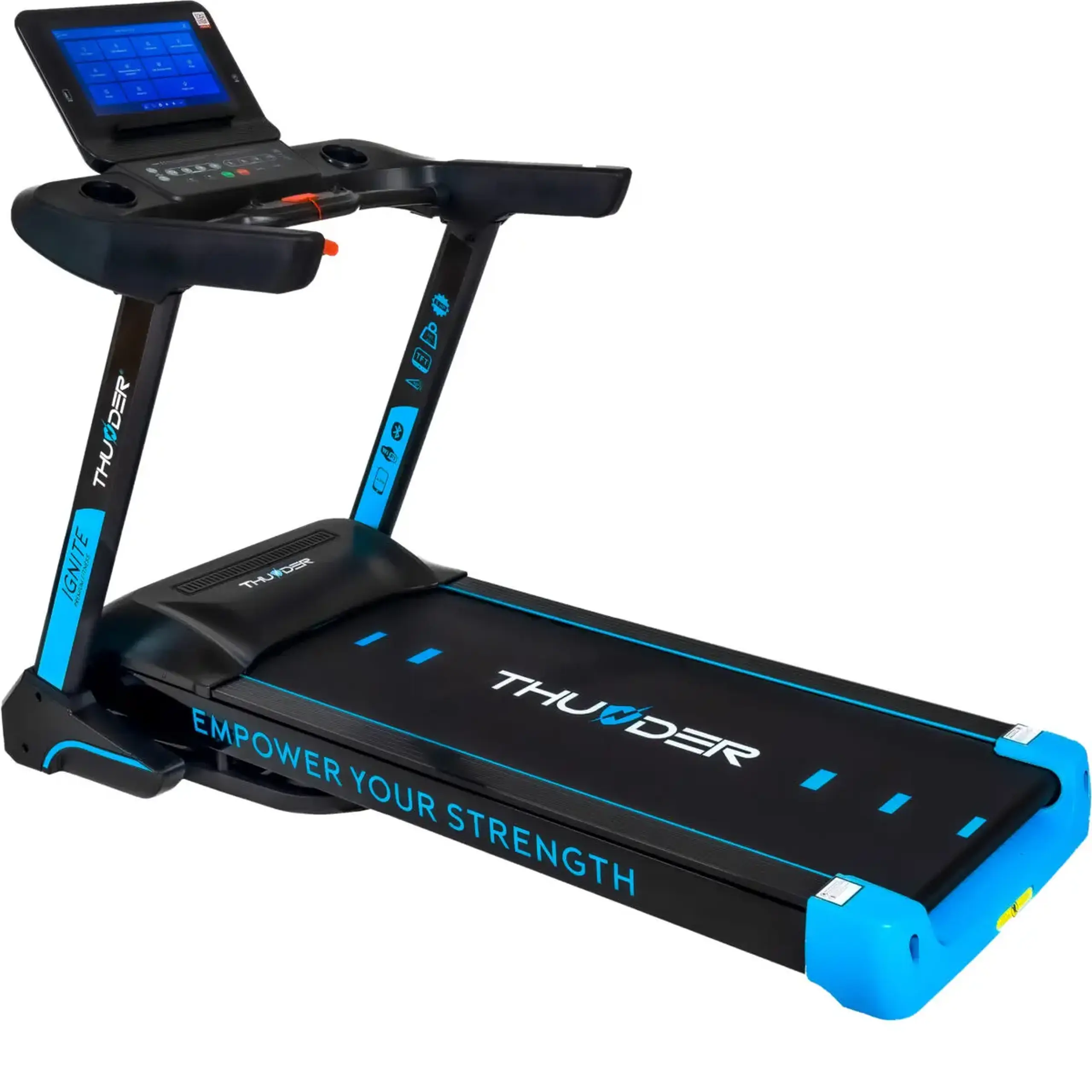 Banda de alergare electrica THUNDER IGNITE-S-TFT Black