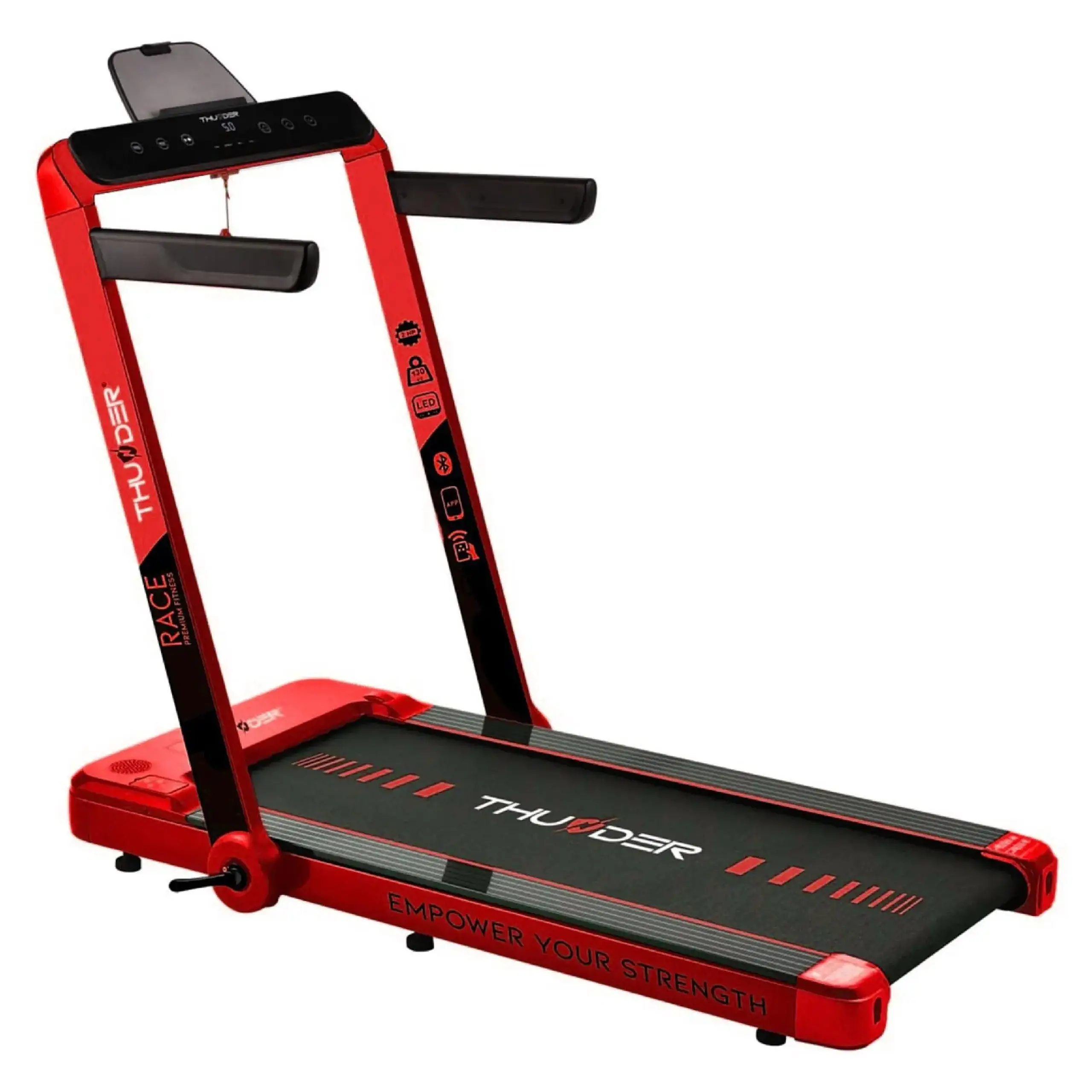 Banda de alergare electrica THUNDER RACE-RED