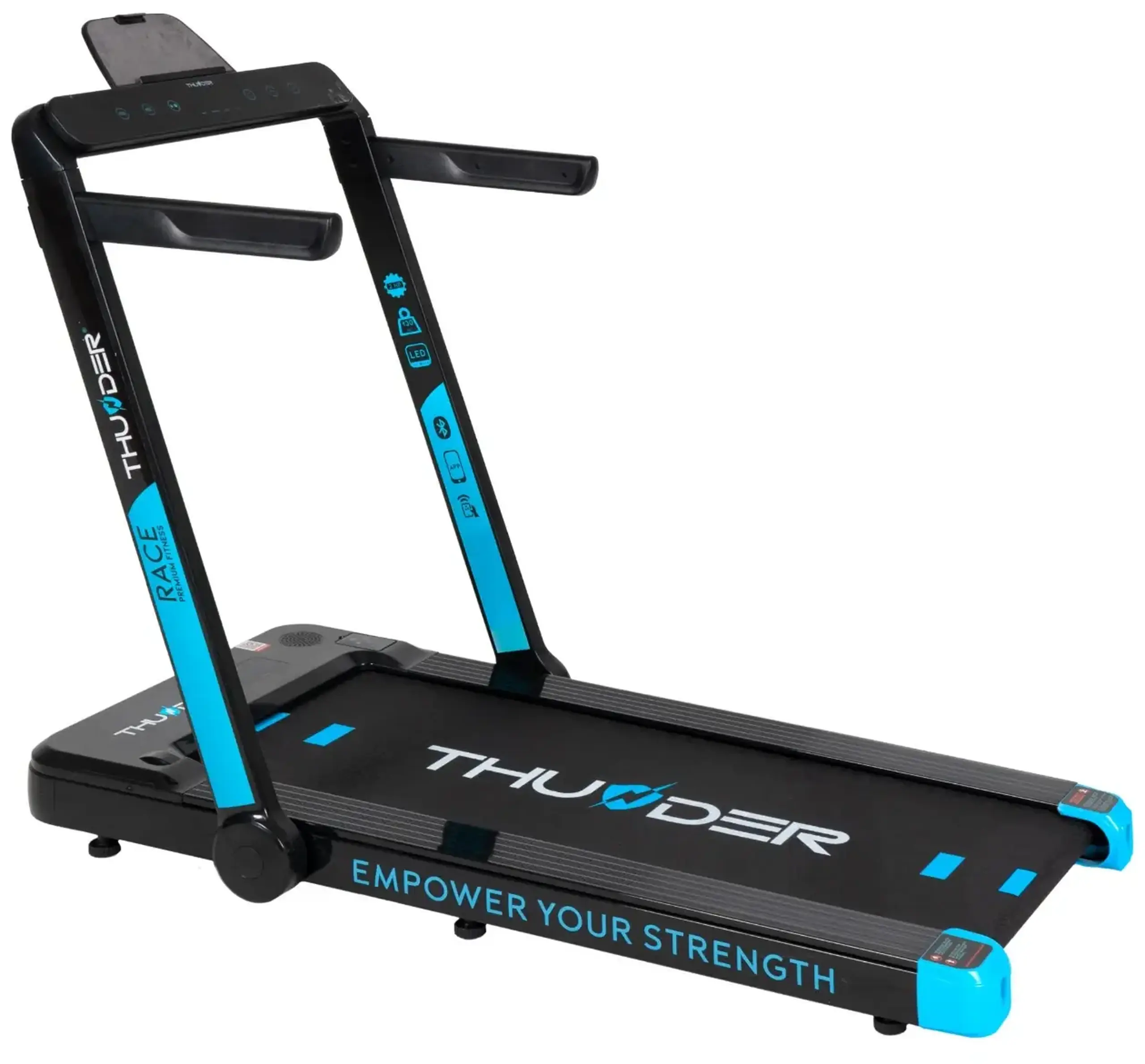 Banda de alergare electrica THUNDER RACE-BLACK