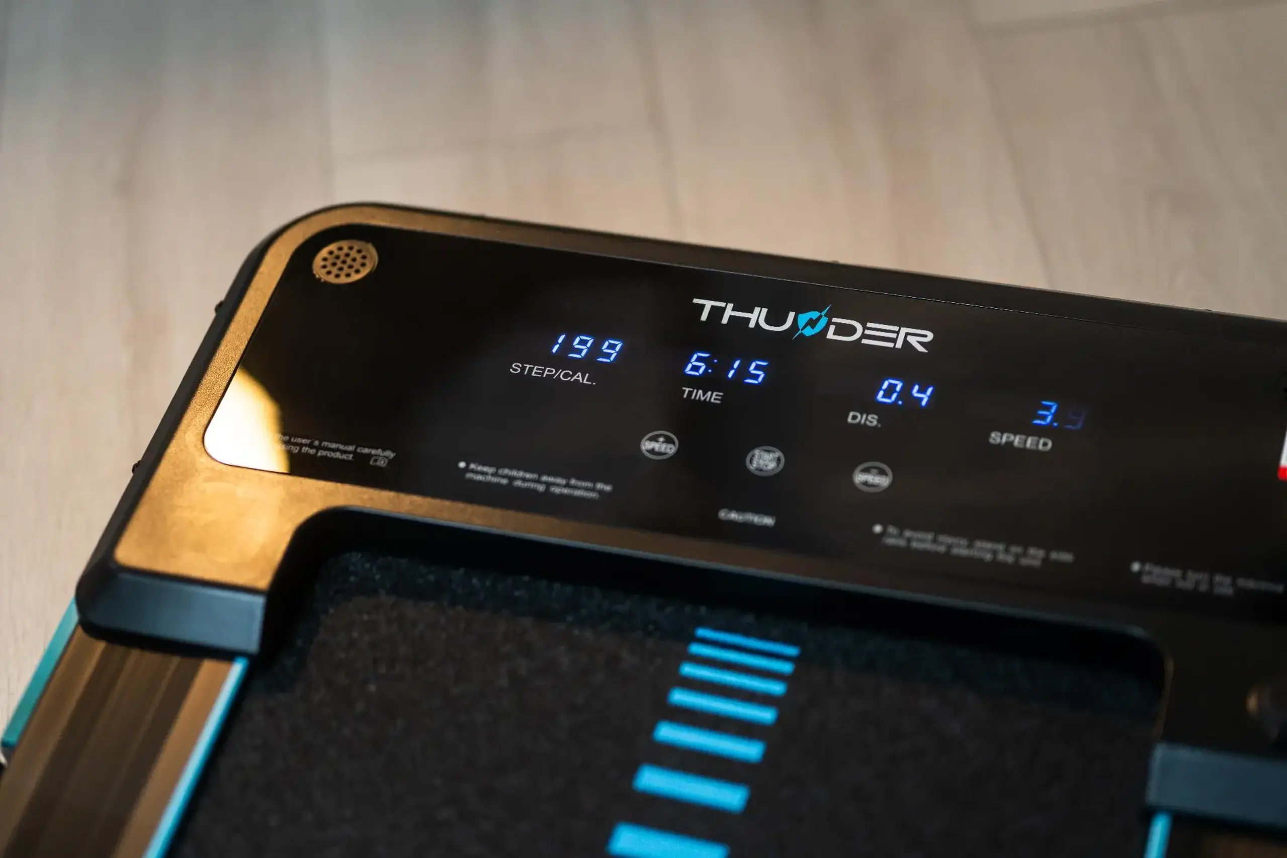 Banda de alergare electrica THUNDER IMPACT-BLUE