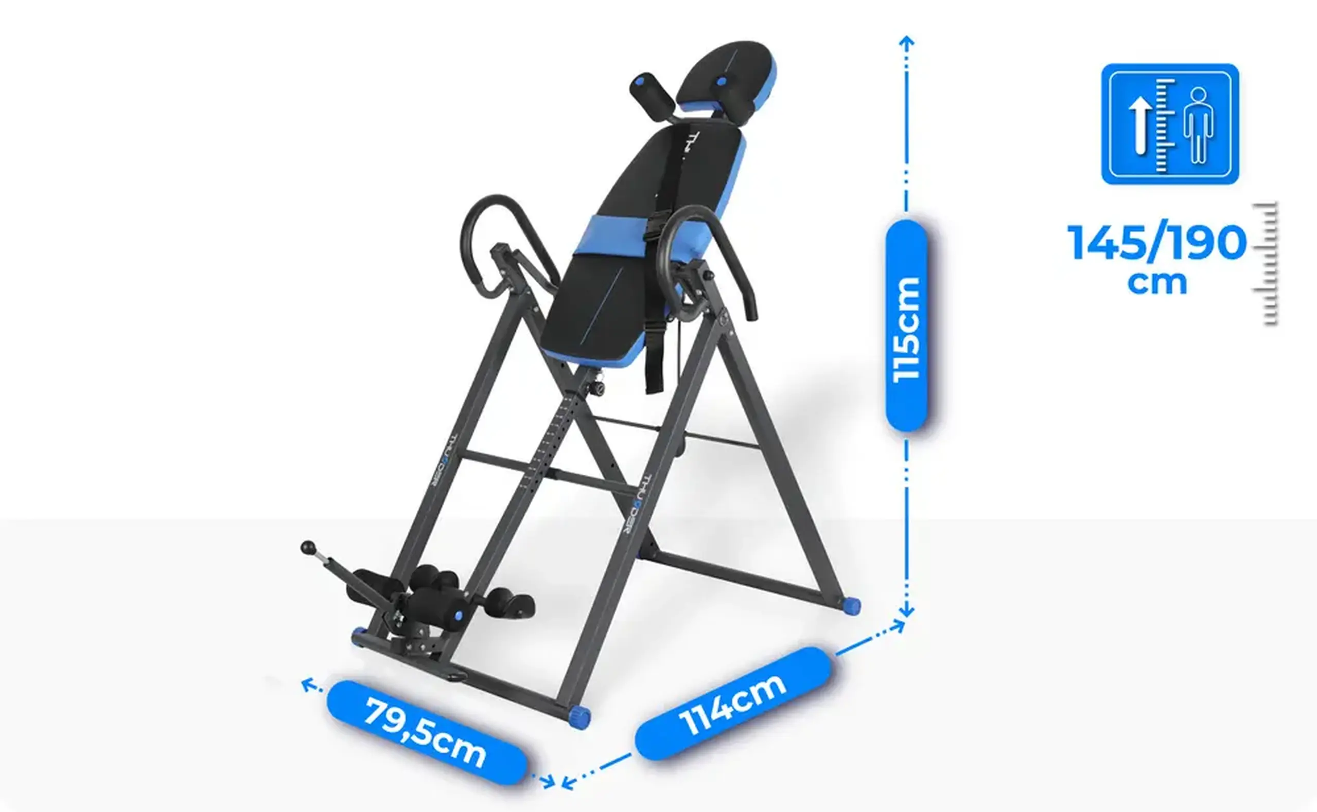 Banca pentru antrenament gravitationala THUNDER BAGGY, maxima suportata 150 kg